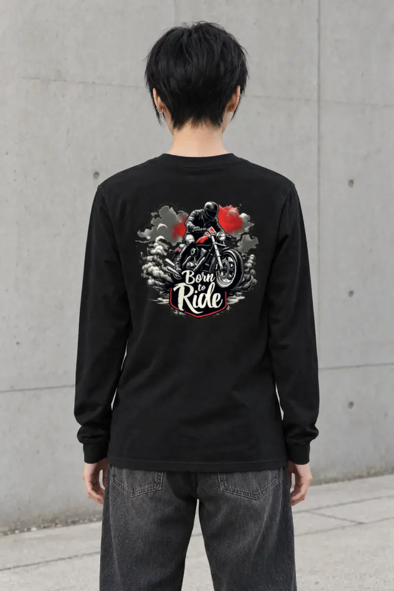 "Smoke Trail Rider" Unisex Longsleeve T-shirt