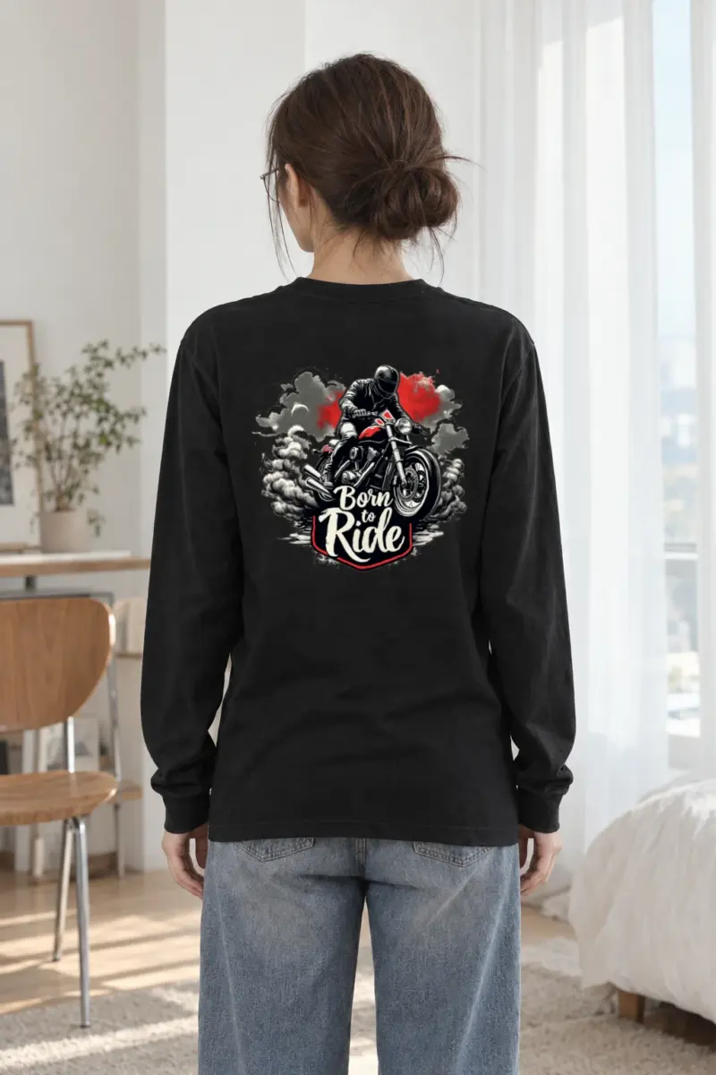 "Smoke Trail Rider" Unisex Longsleeve T-shirt