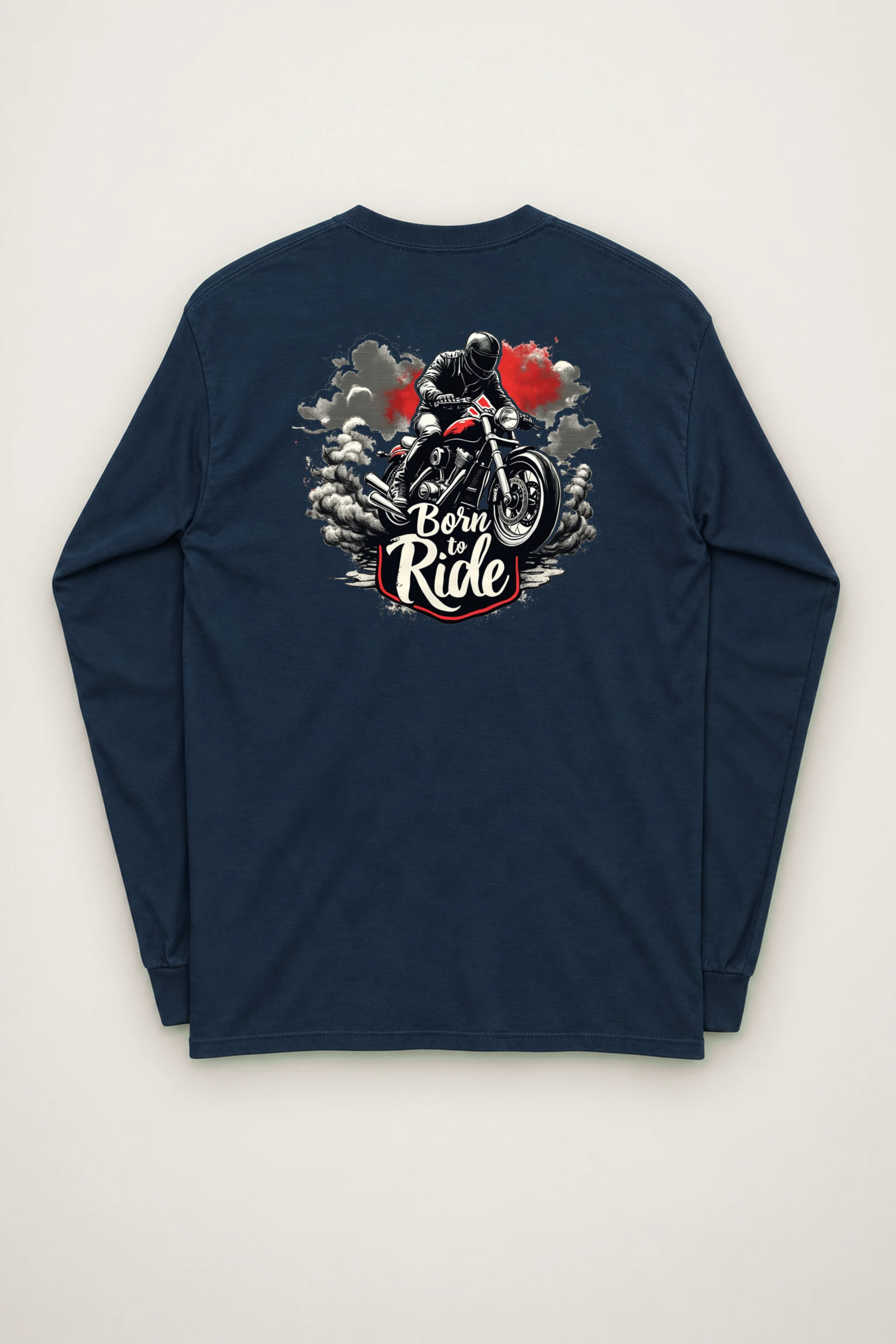 "Smoke Trail Rider" Unisex Longsleeve T-shirt