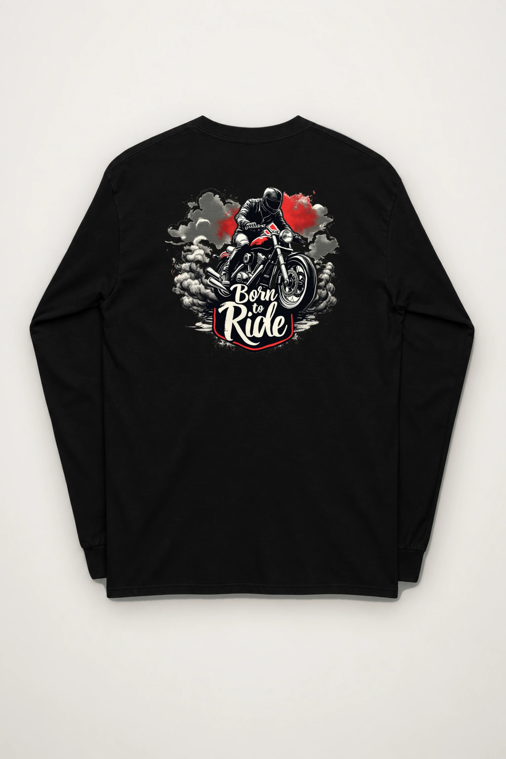 "Smoke Trail Rider" Unisex Longsleeve T-shirt