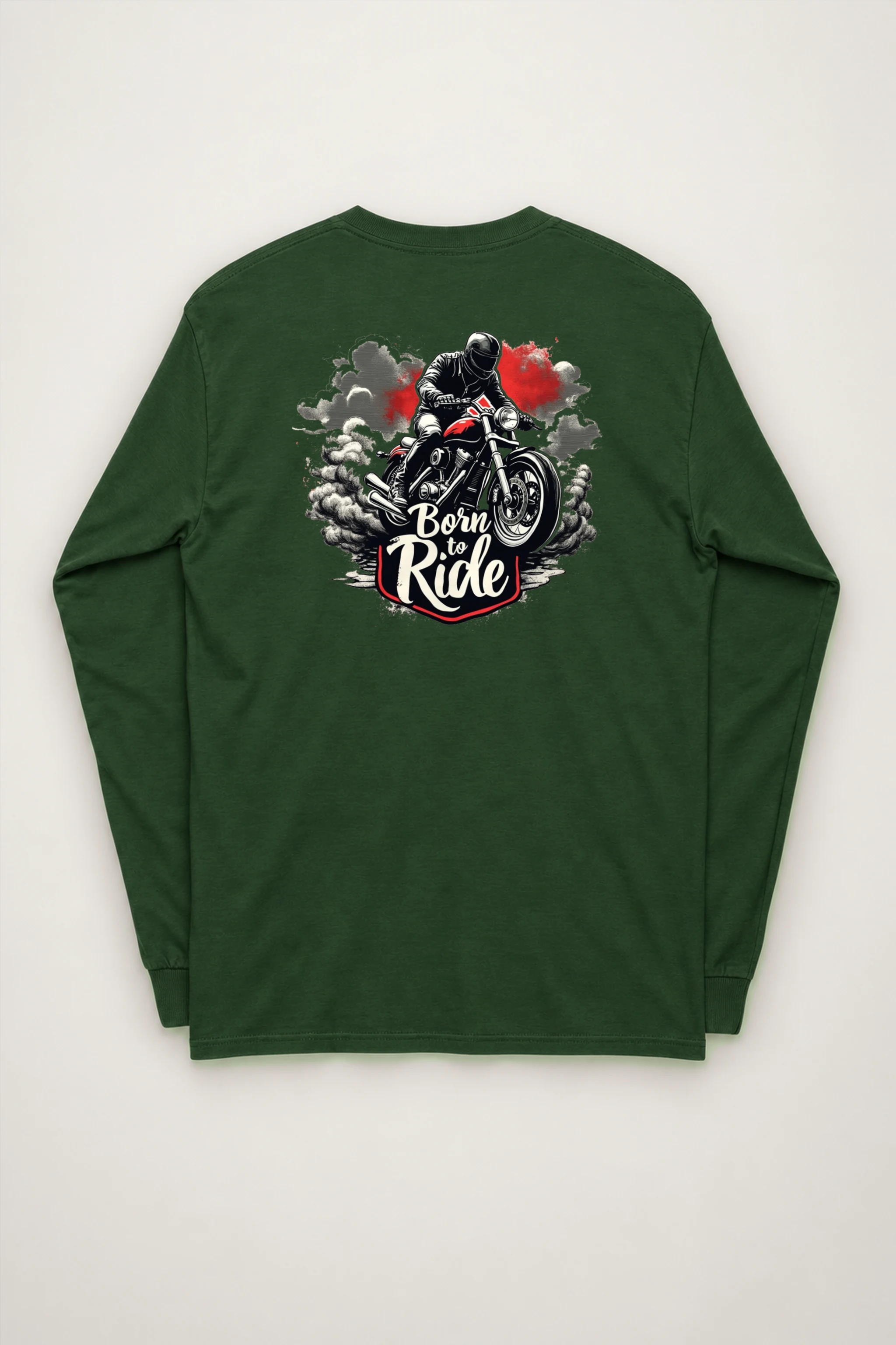 "Smoke Trail Rider" Unisex Longsleeve T-shirt