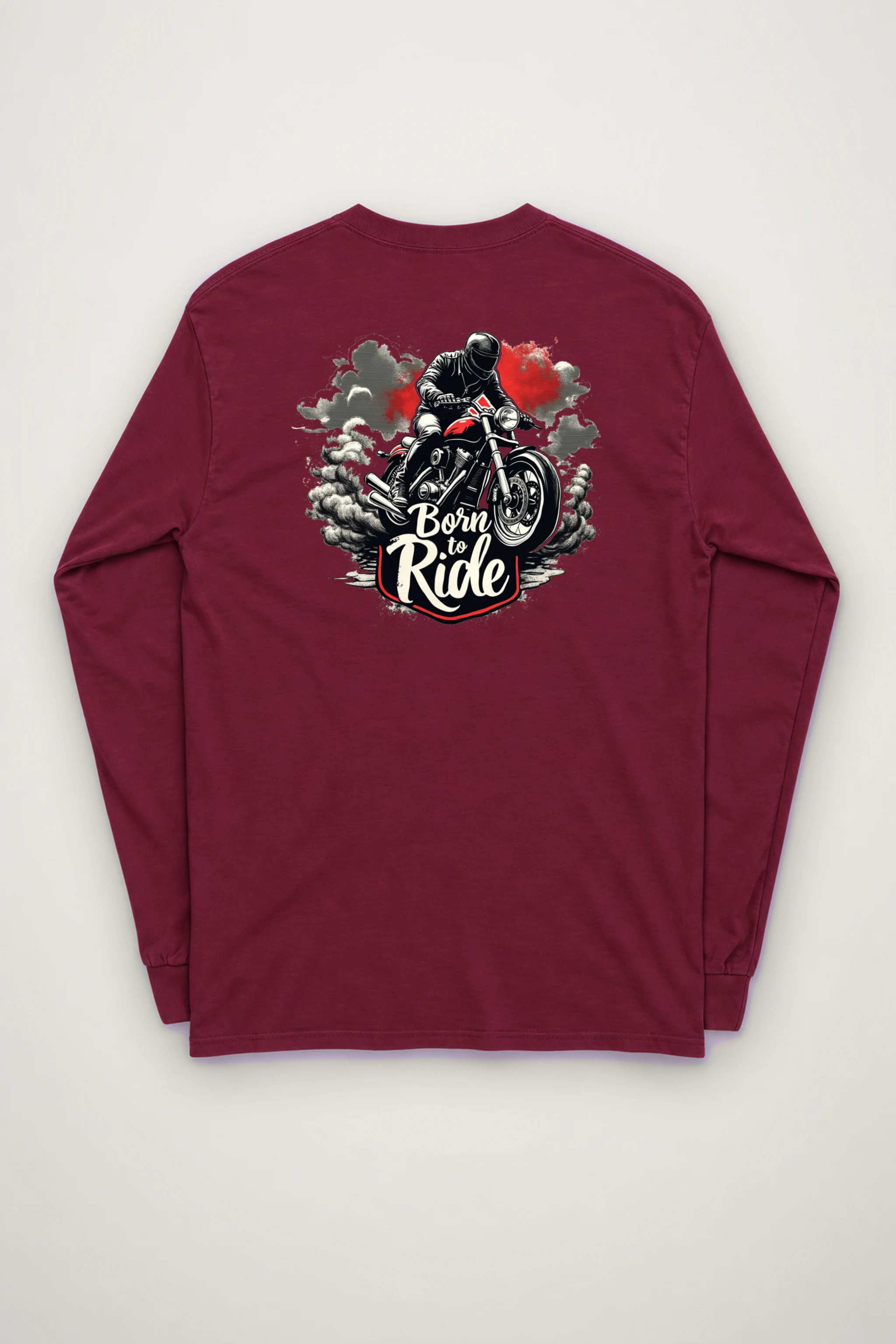 "Smoke Trail Rider" Unisex Longsleeve T-shirt
