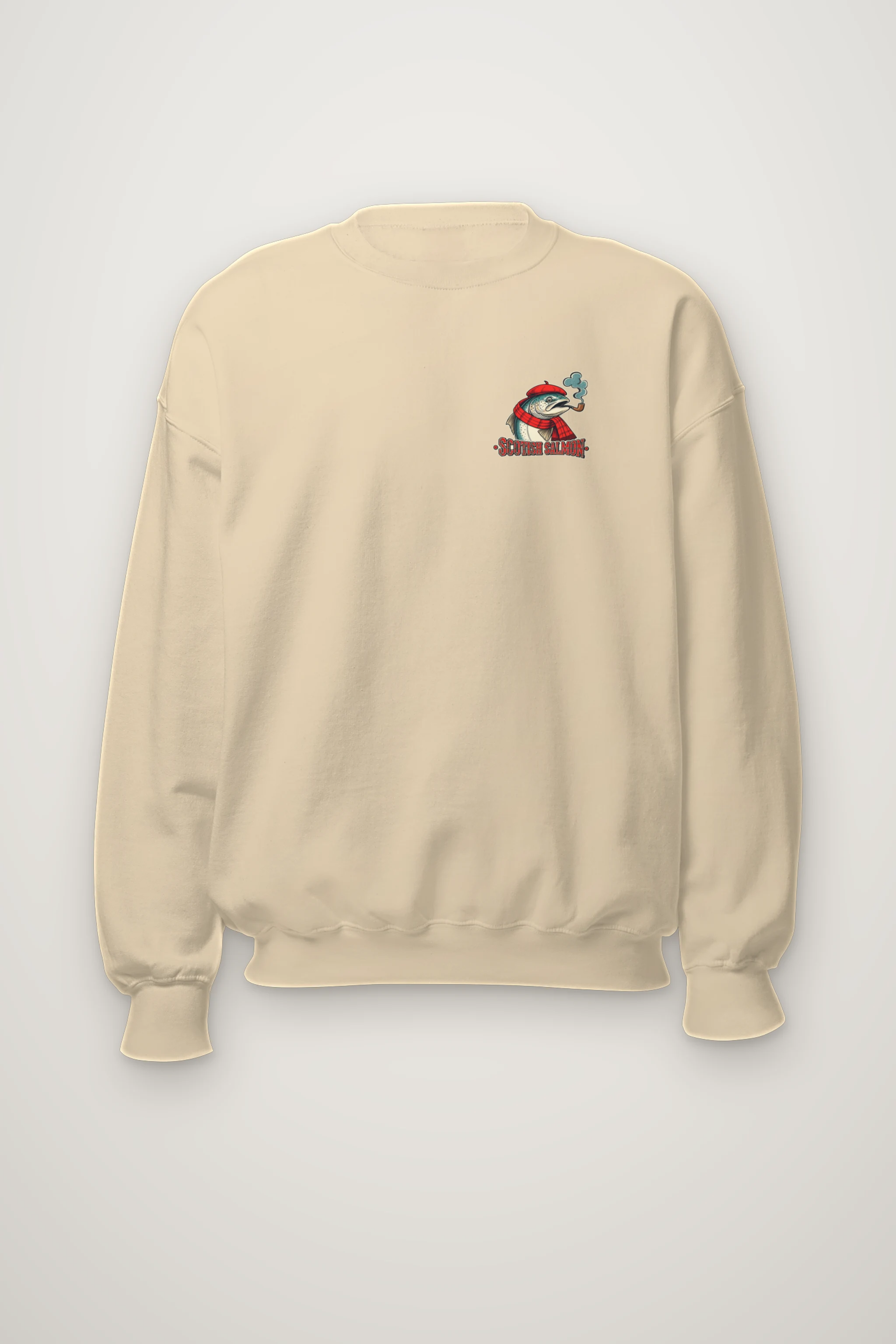 "Smoked Scottish Salmon" Heavy Blend Unisex Crewneck Sweatshirt