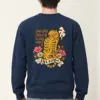"Smoking Tiger Story" Heavy Blend Unisex Crewneck Sweatshirt