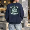 "Smooth Sea Sailor" Heavy Blend Unisex Crewneck Sweatshirt | Gildan 18000
