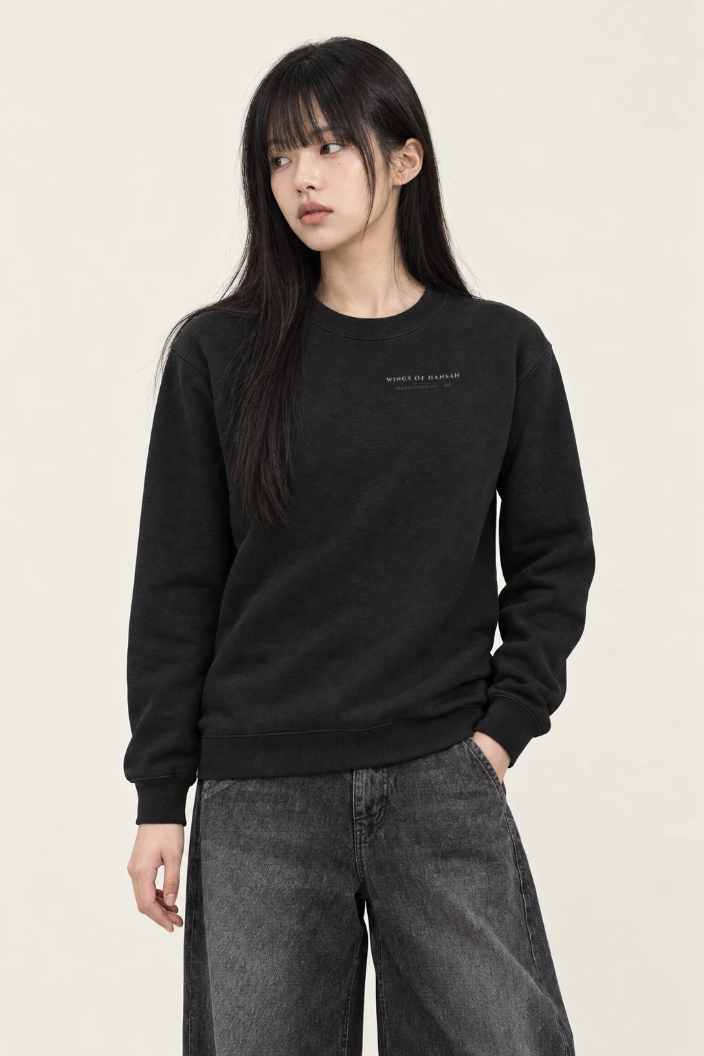 "Armor and Fleet Sepia" Heavy Blend Unisex Crewneck Sweatshirt