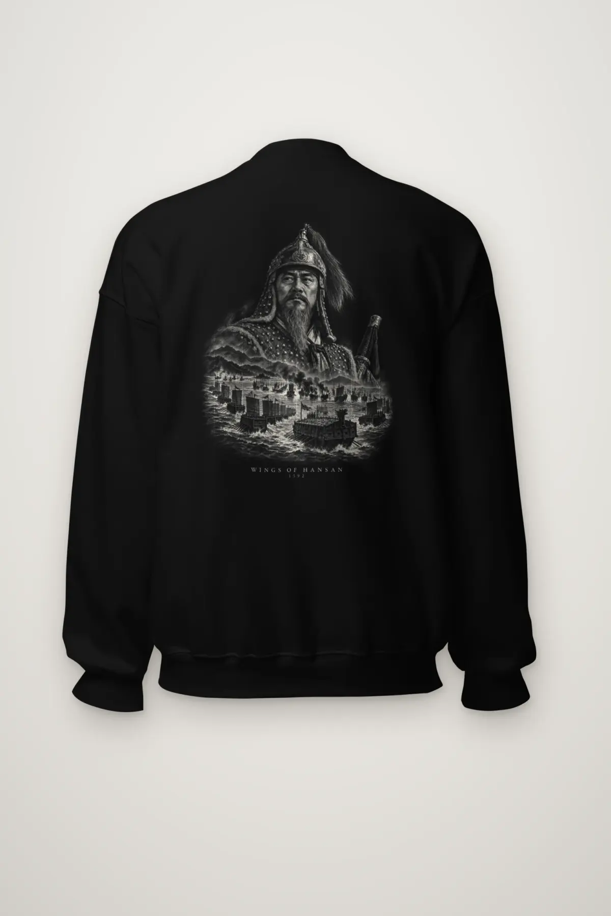 "Armor and Fleet Sepia" Heavy Blend Unisex Crewneck Sweatshirt