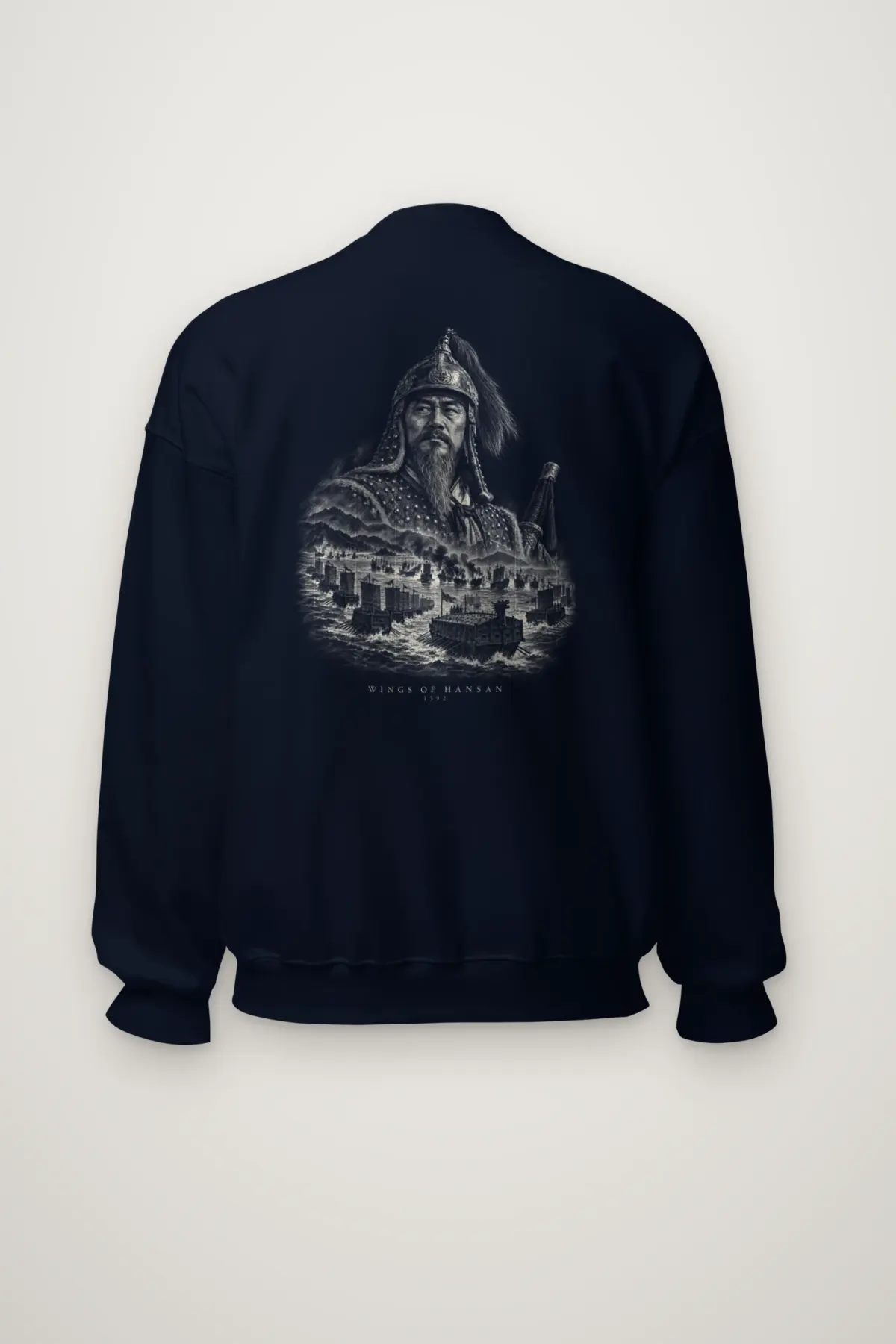 "Armor and Fleet Sepia" Heavy Blend Unisex Crewneck Sweatshirt
