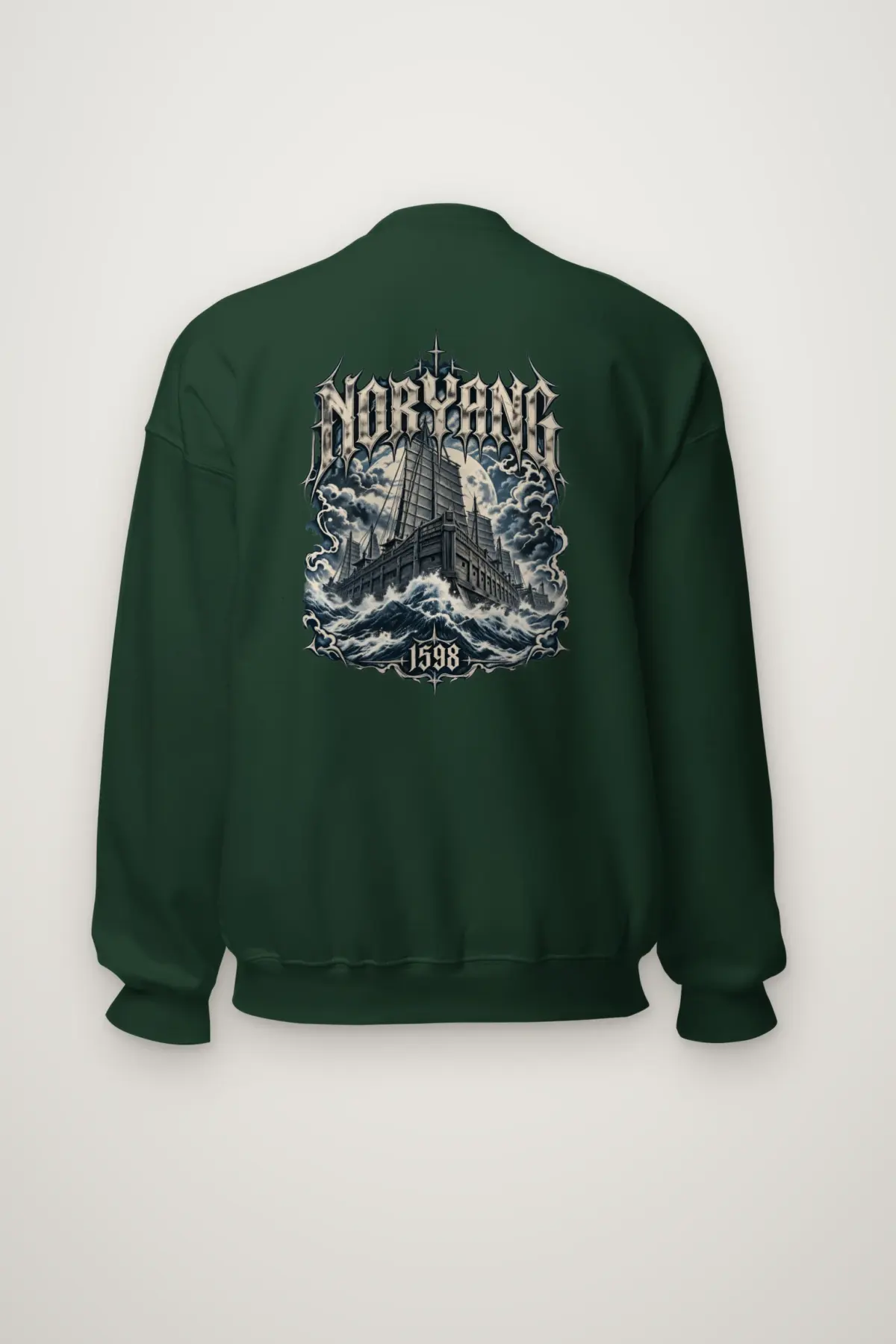 "Noryang 1598" Heavy Blend Unisex Crewneck Sweatshirt