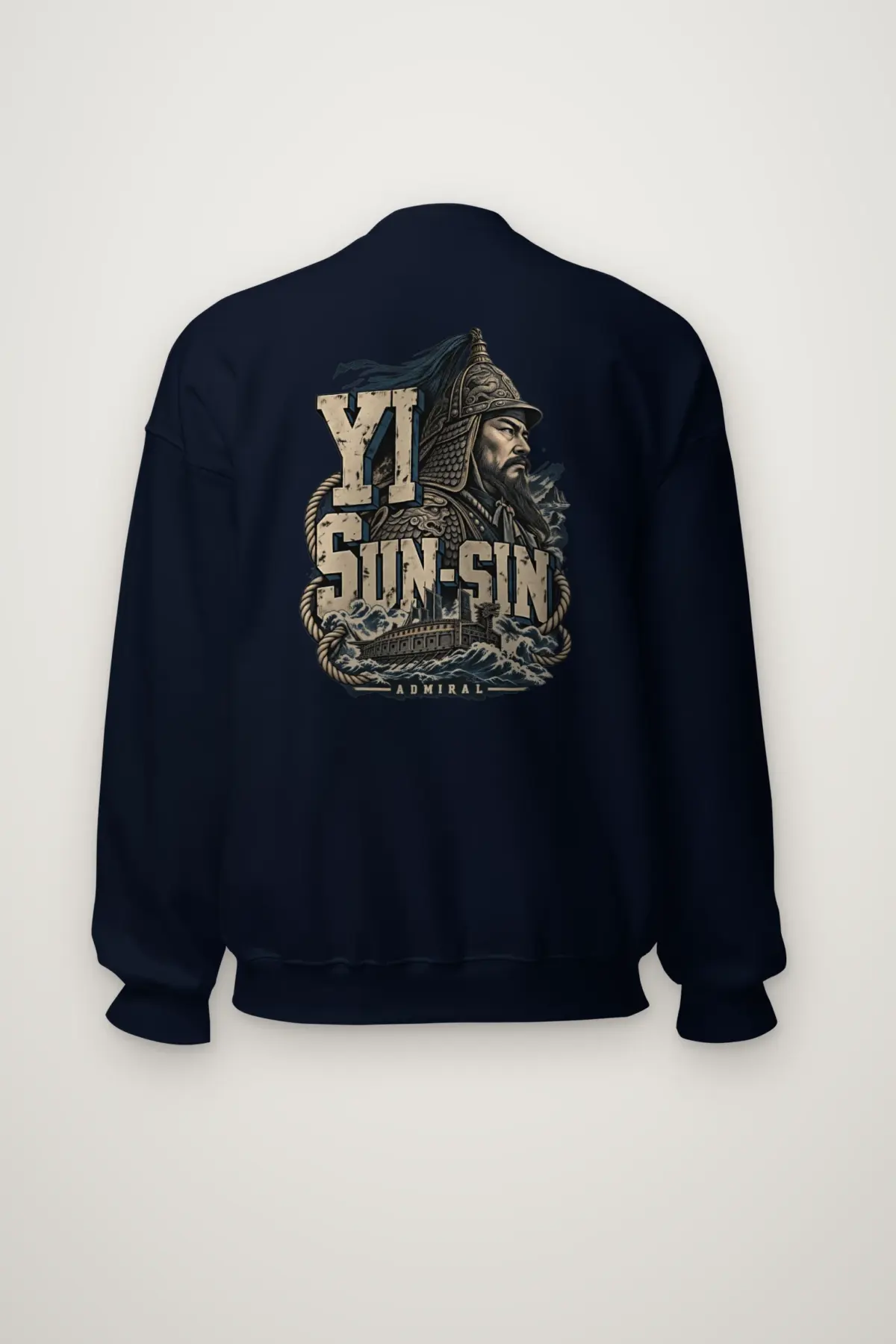 "Yi Sun-Sin Admiral" Heavy Blend Unisex Crewneck Sweatshirt