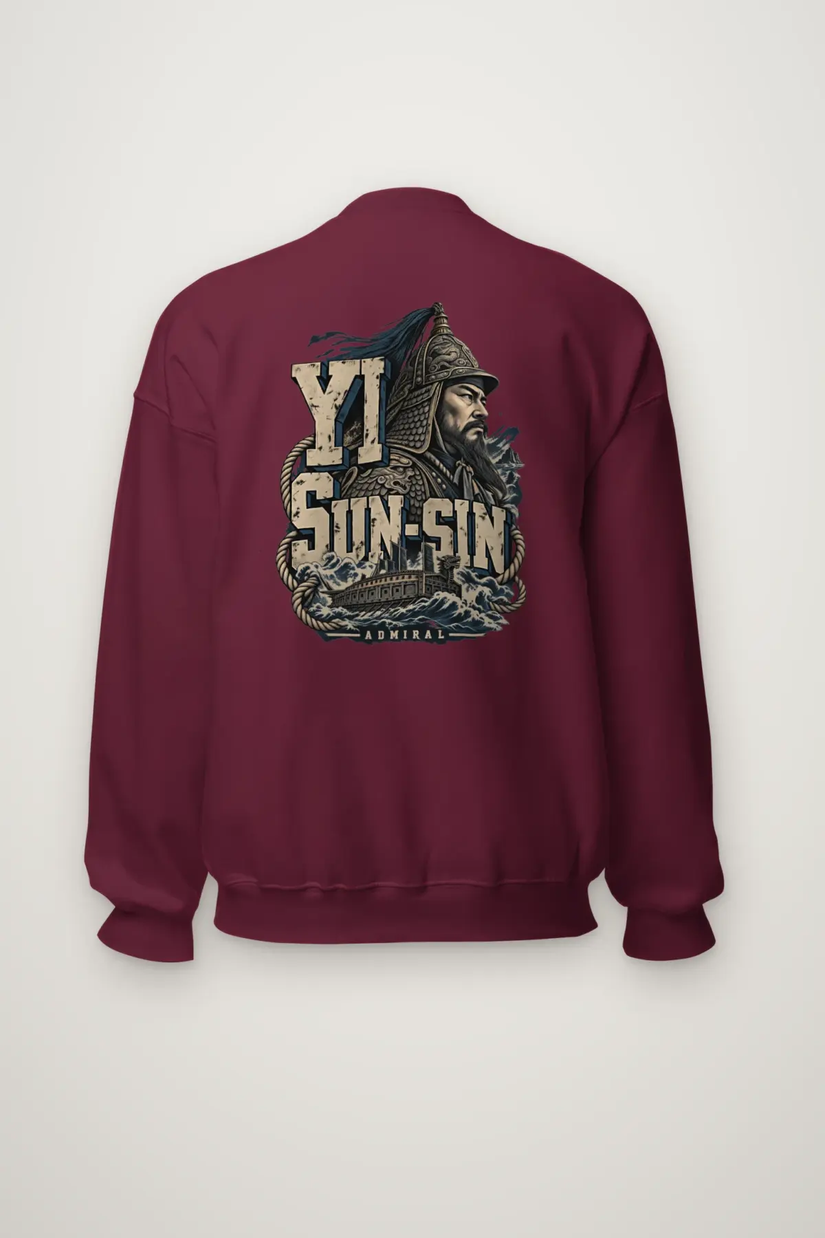 "Yi Sun-Sin Admiral" Heavy Blend Unisex Crewneck Sweatshirt