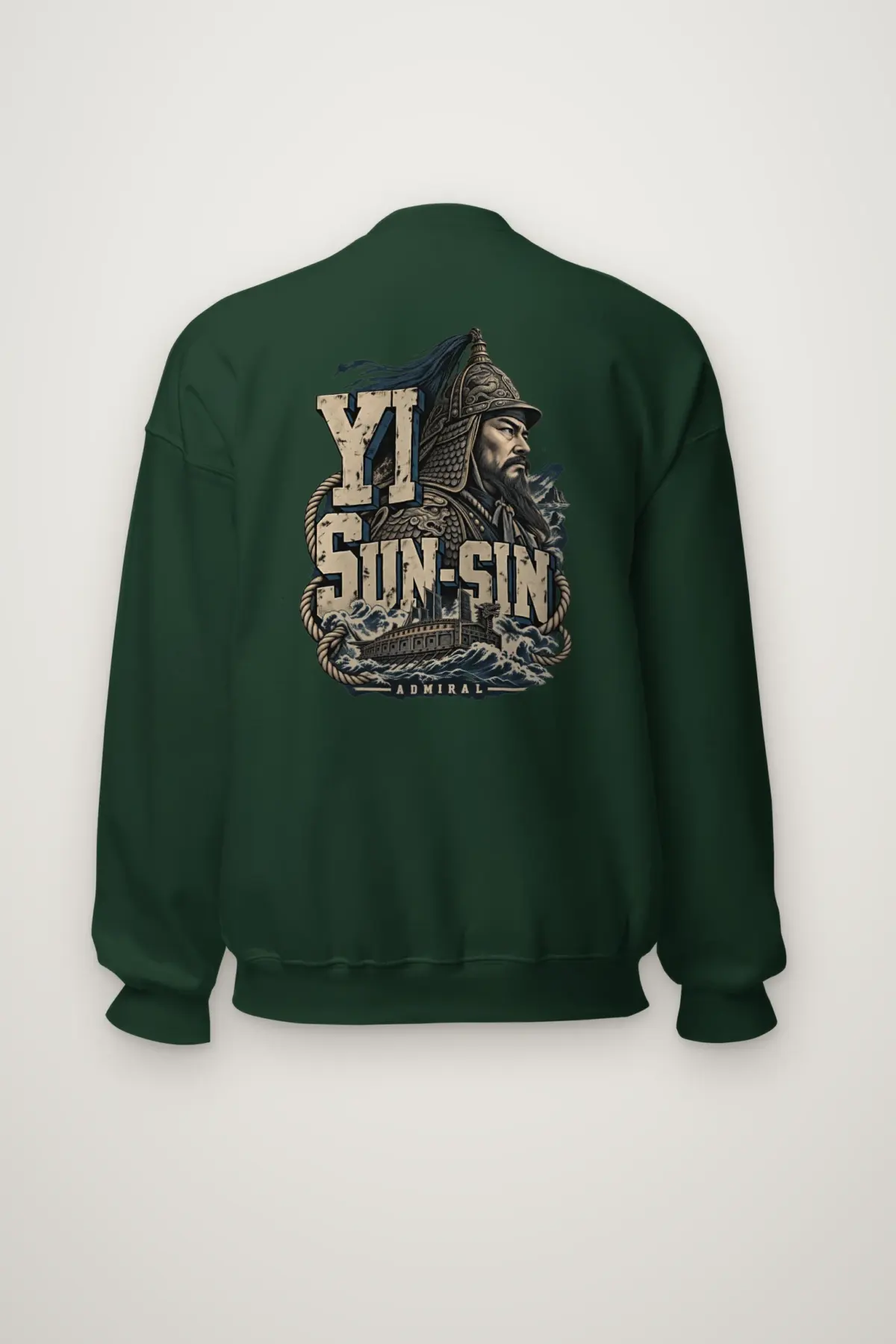 "Yi Sun-Sin Admiral" Heavy Blend Unisex Crewneck Sweatshirt