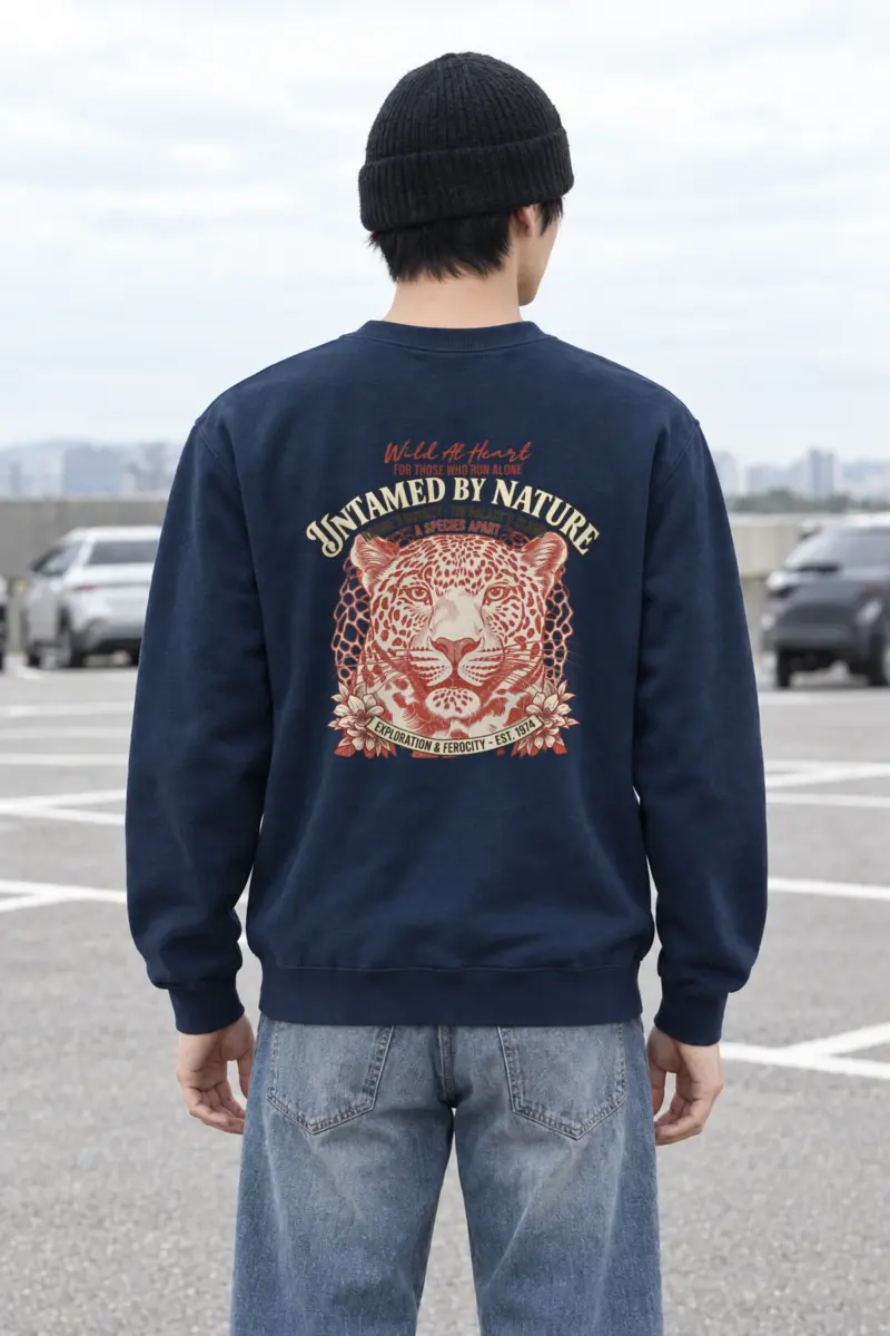 "Wild At Heart" Heavy Blend Unisex Crewneck Sweatshirt