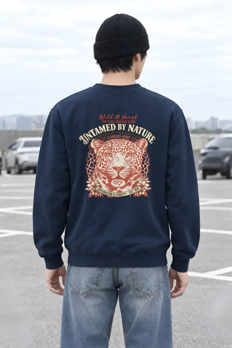 "Wild At Heart" Heavy Blend Unisex Crewneck Sweatshirt