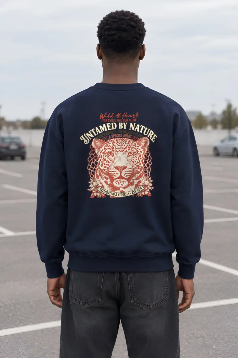 "Wild At Heart" Heavy Blend Unisex Crewneck Sweatshirt