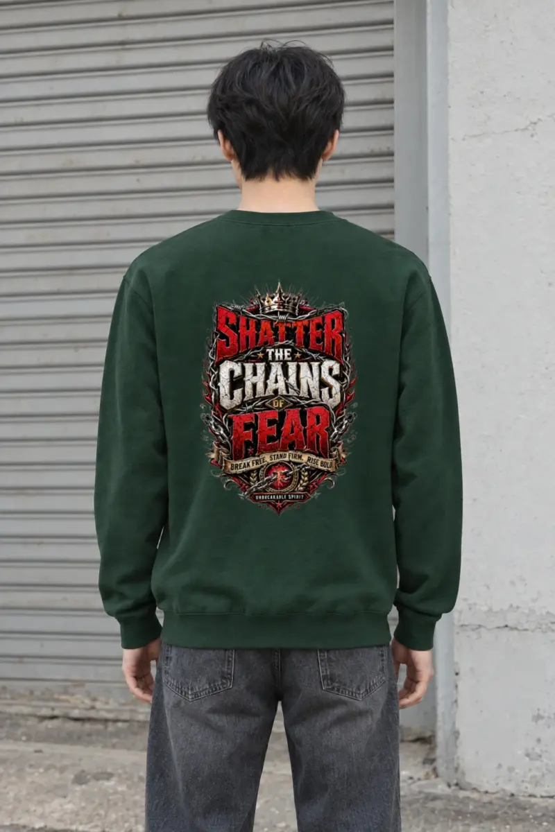 "Unbreakable Spirit" Heavy Blend Unisex Crewneck Sweatshirt
