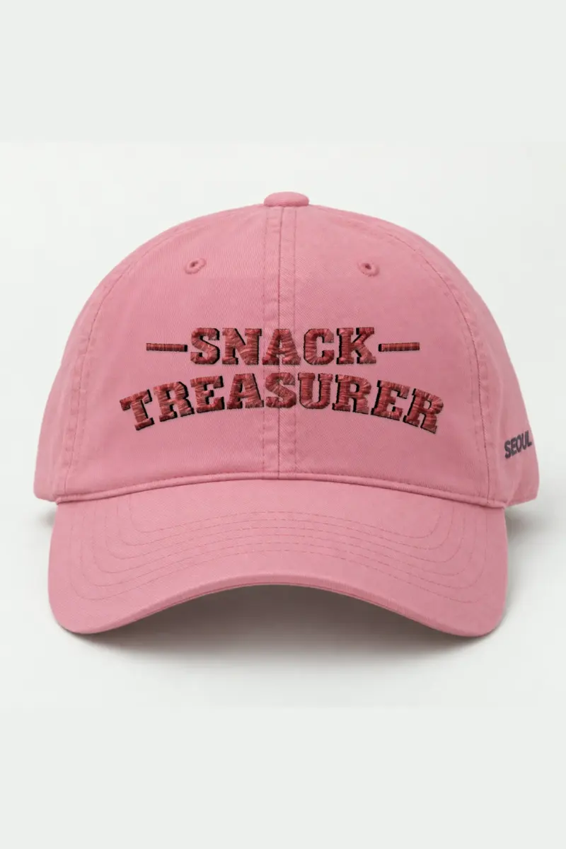 "Snack Treasurer" Classic Dad Hat · Embroidered