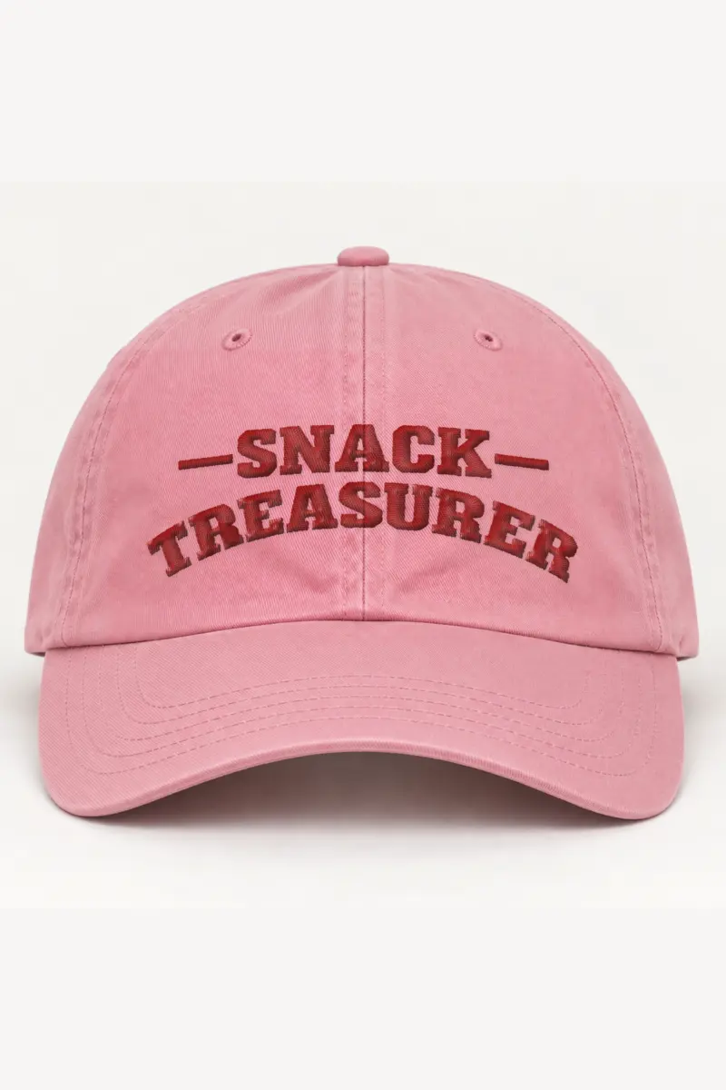 "Snack Treasurer" Classic Dad Hat · Embroidered