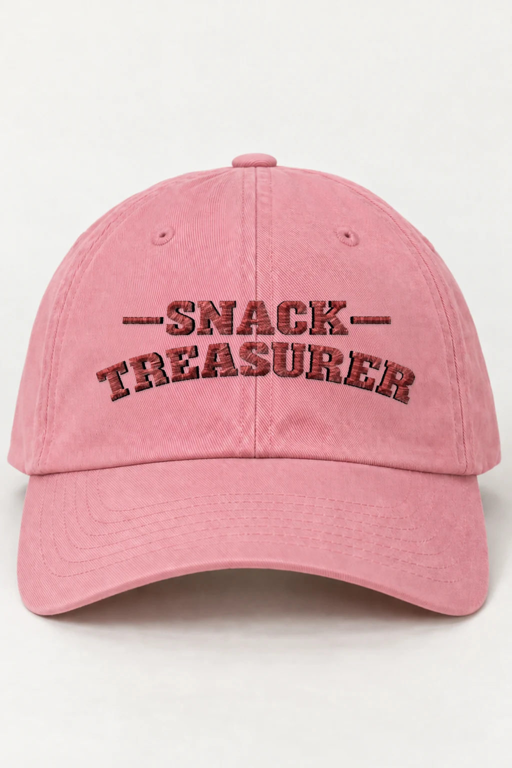 "Snack Treasurer" Classic Dad Hat · Embroidered | Yupoong 6245CM