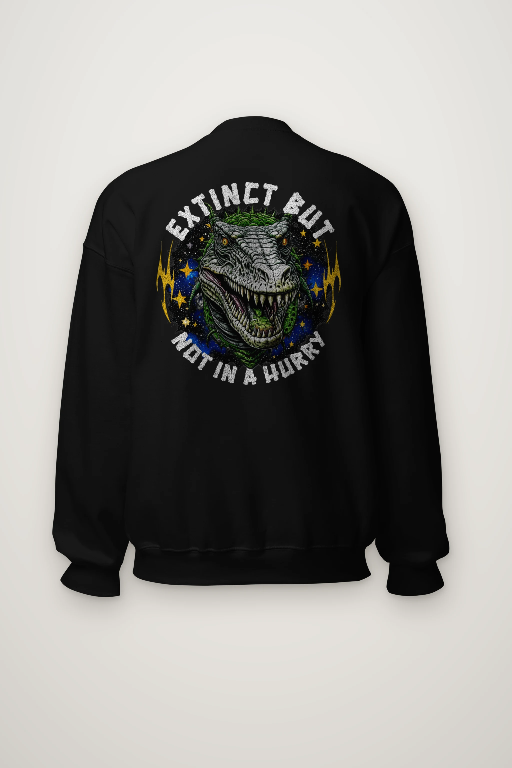 "Snarling T Rex" Heavy Blend Unisex Crewneck Sweatshirt