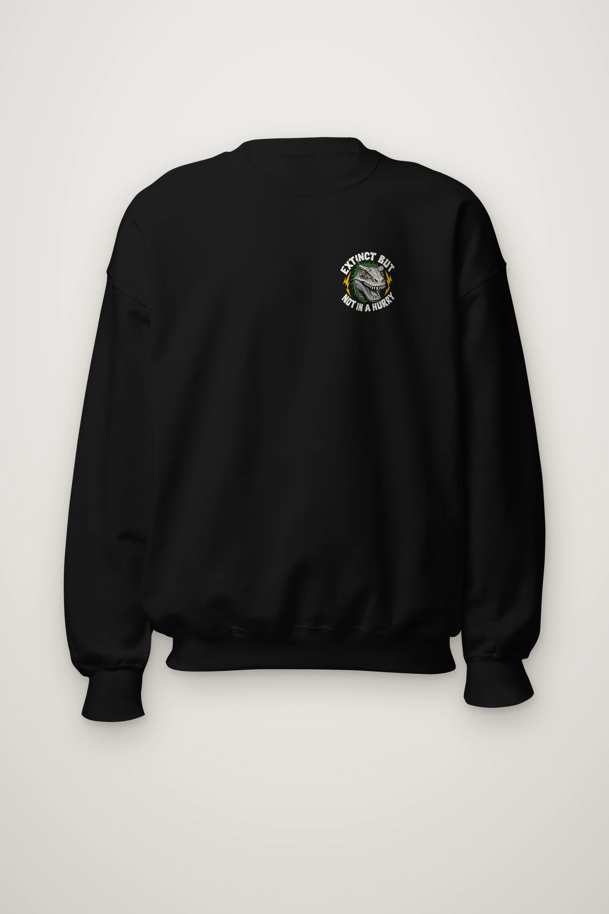"Snarling T Rex" Heavy Blend Unisex Crewneck Sweatshirt