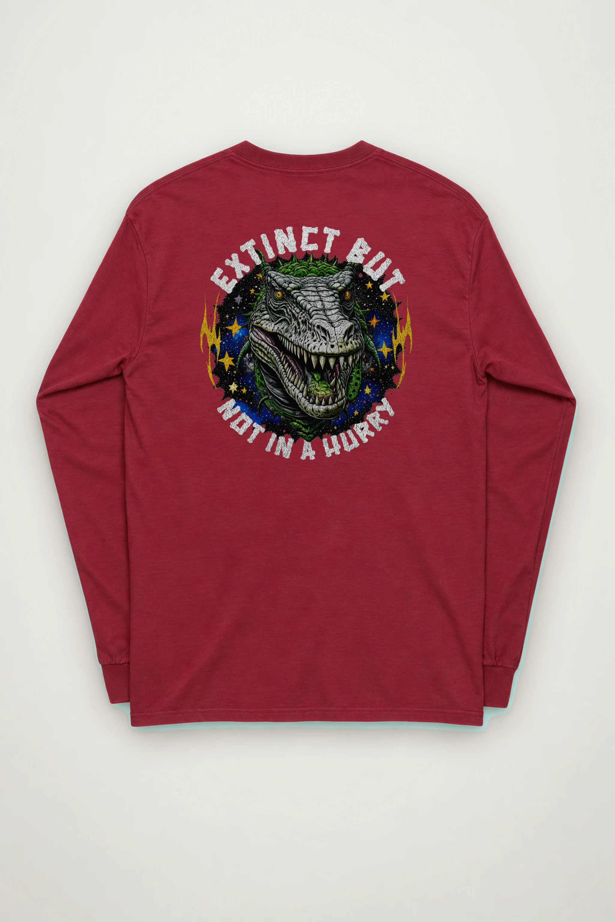 "Snarling T Rex" Unisex Longsleeve T-shirt