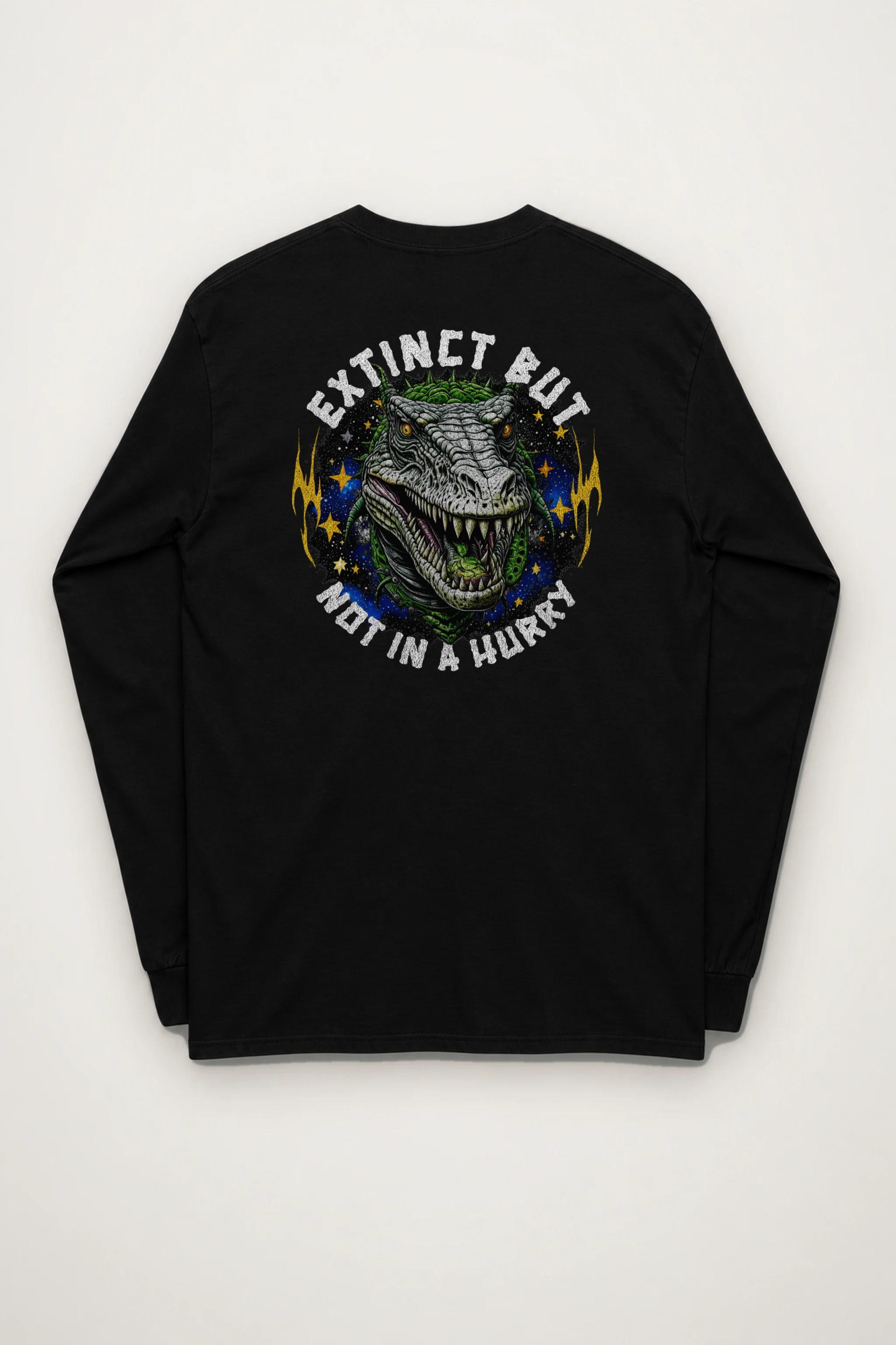 "Snarling T Rex" Unisex Longsleeve T-shirt