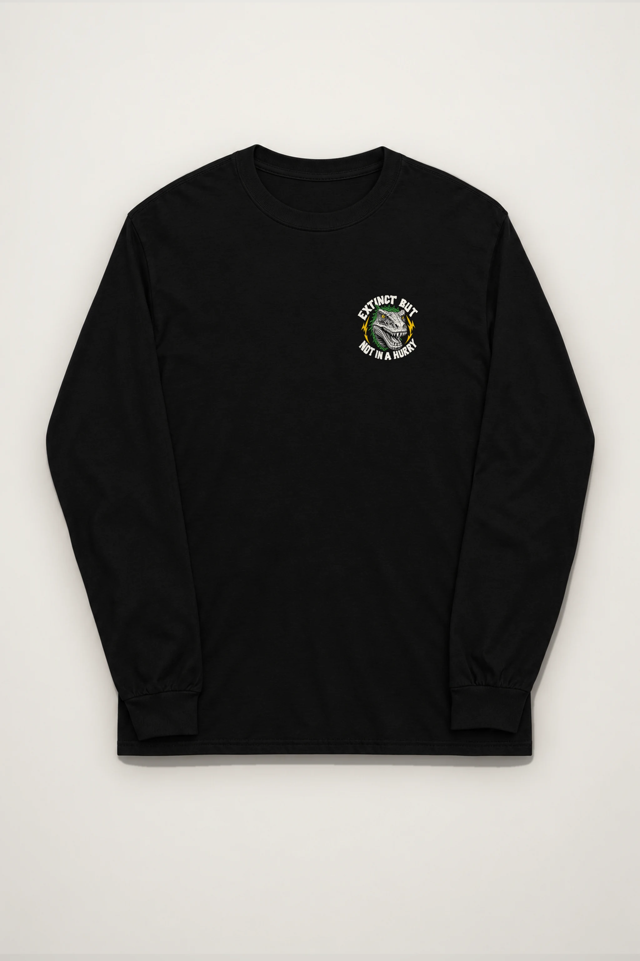"Snarling T Rex" Unisex Longsleeve T-shirt