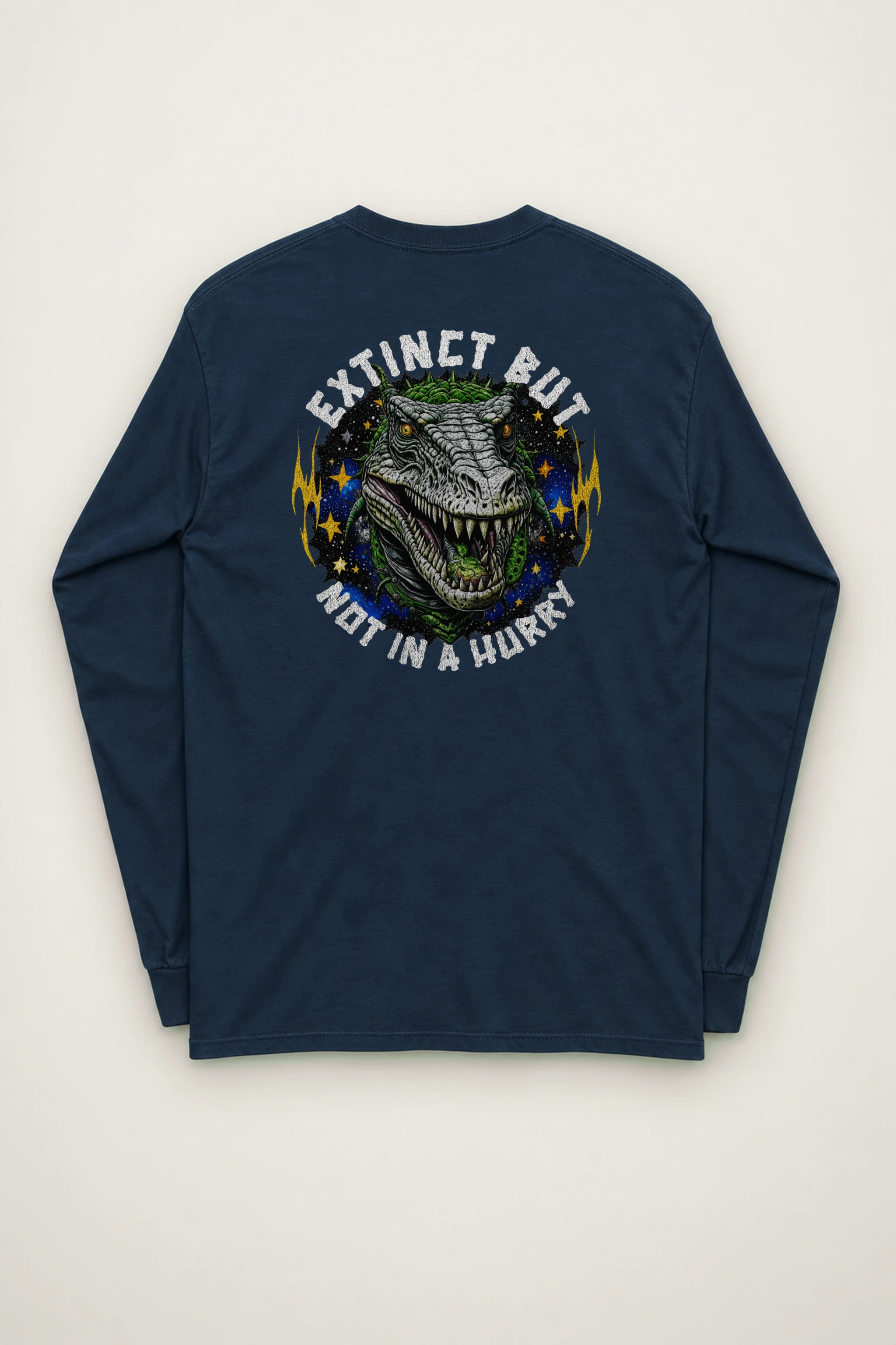 "Snarling T Rex" Unisex Longsleeve T-shirt