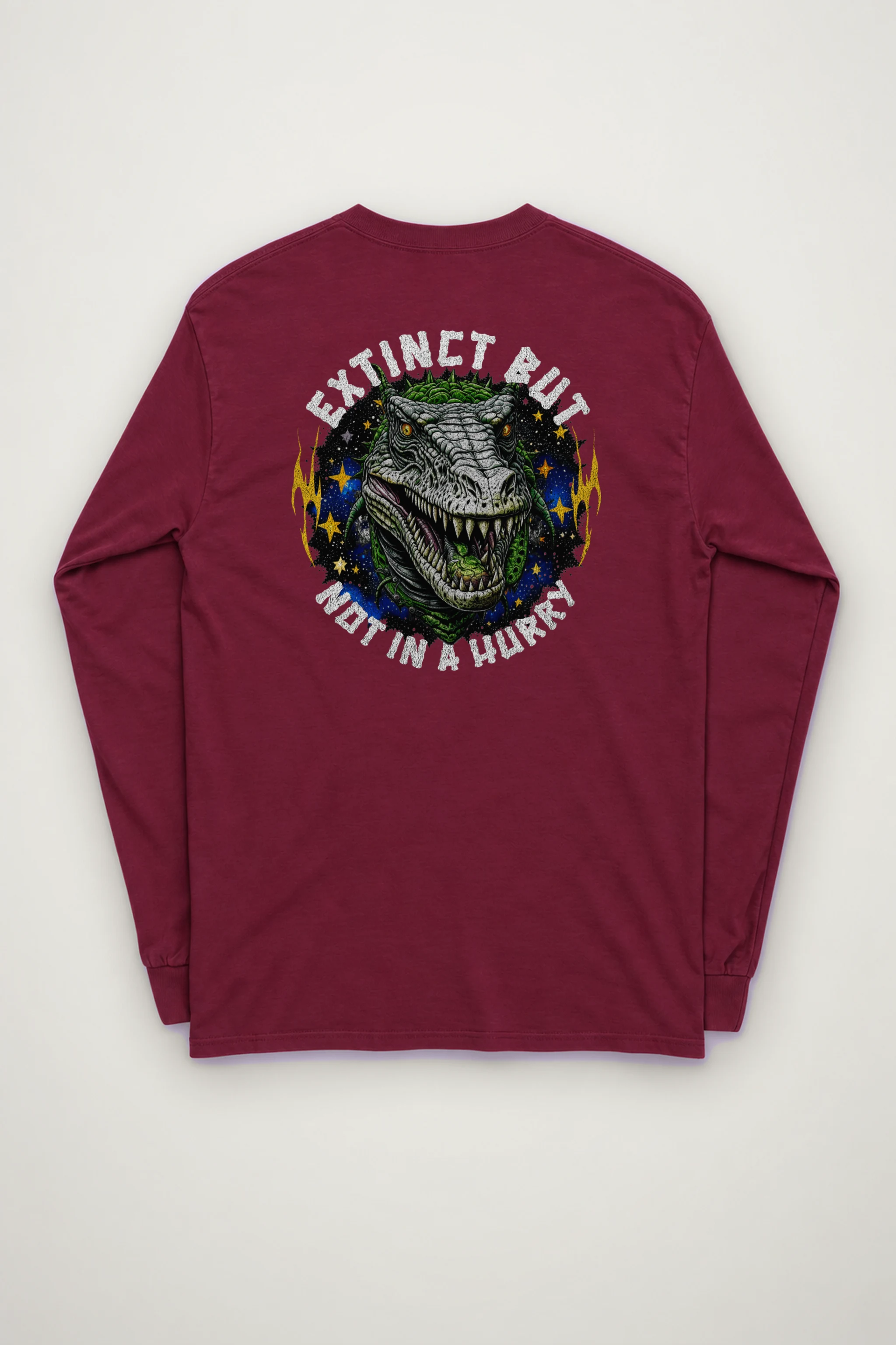 "Snarling T Rex" Unisex Longsleeve T-shirt