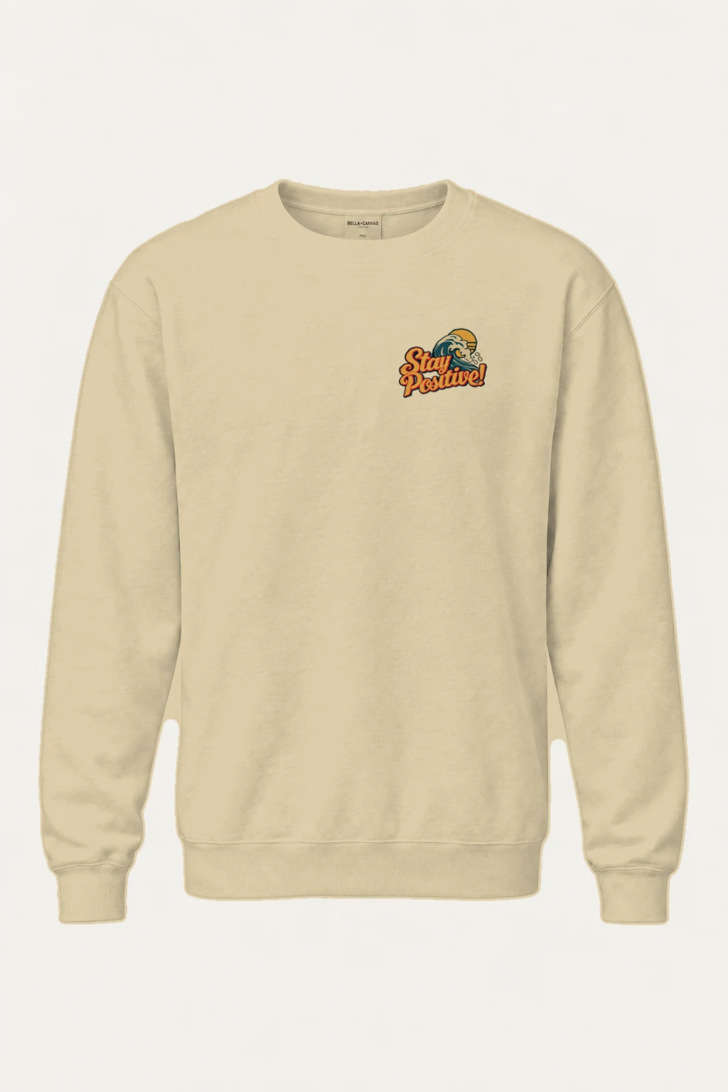 "Snorkeler And Shark" Heavy Blend Unisex Crewneck Sweatshirt | Gildan 18000
