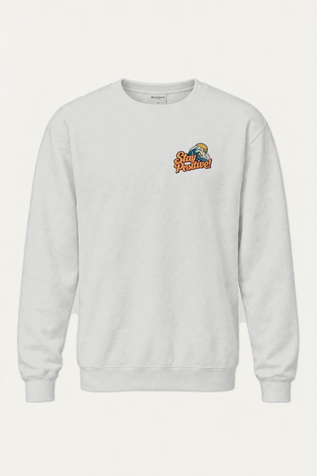 "Snorkeler And Shark" Heavy Blend Unisex Crewneck Sweatshirt | Gildan 18000