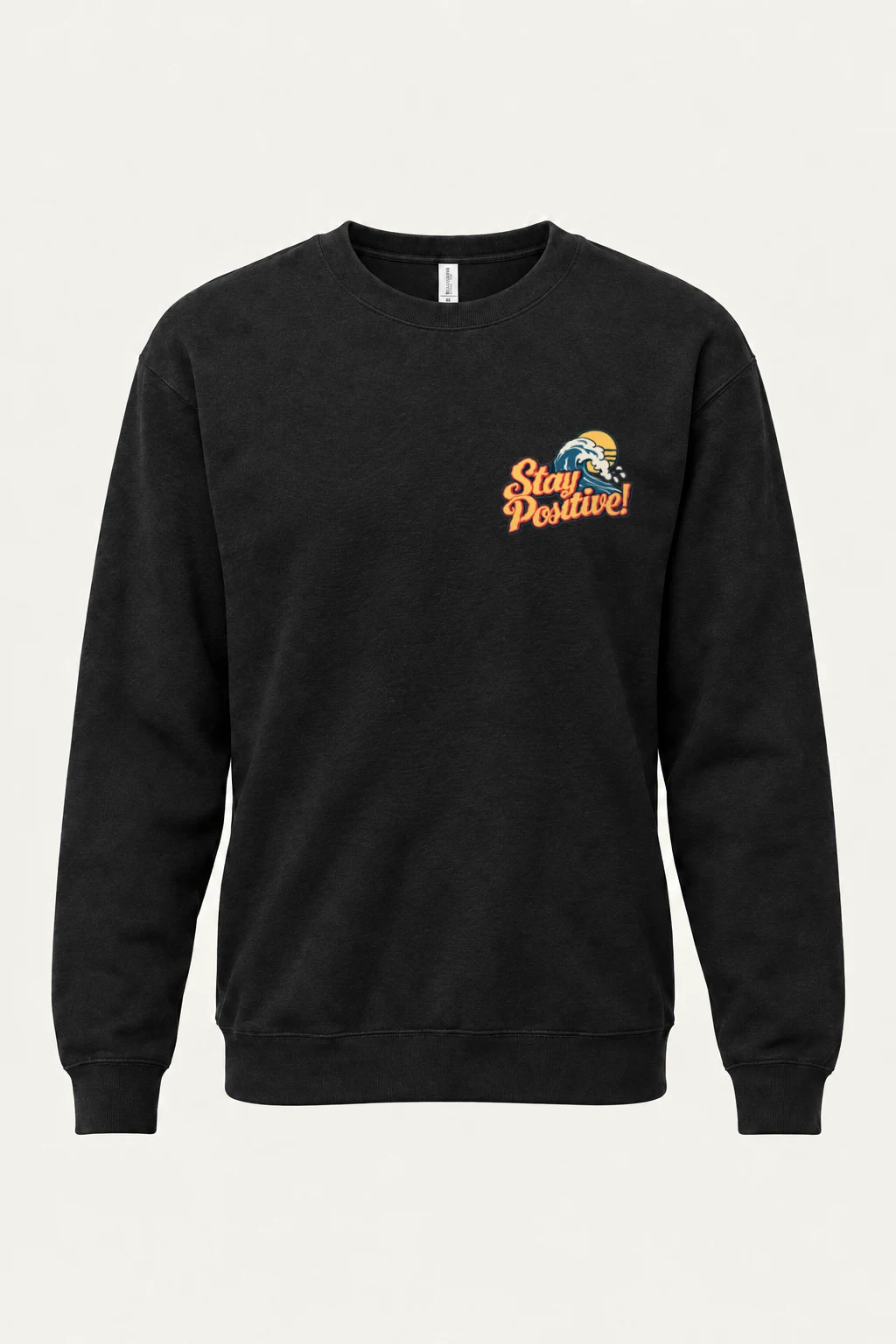 "Snorkeler And Shark" Heavy Blend Unisex Crewneck Sweatshirt | Gildan 18000