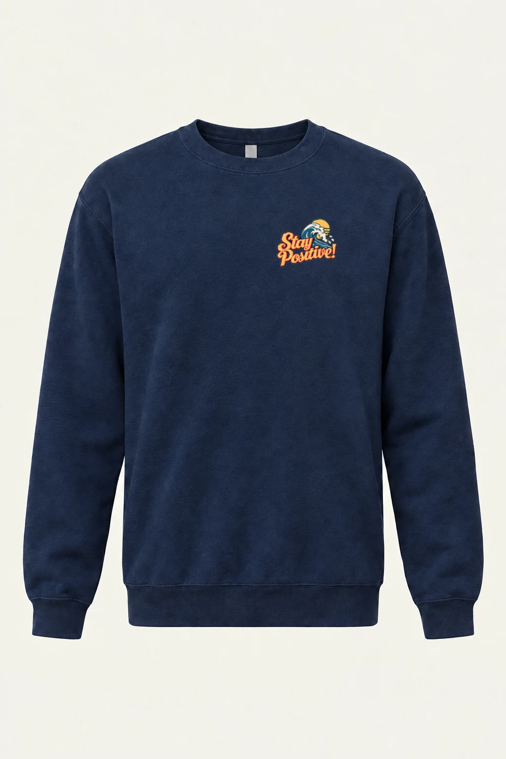 "Snorkeler And Shark" Heavy Blend Unisex Crewneck Sweatshirt | Gildan 18000