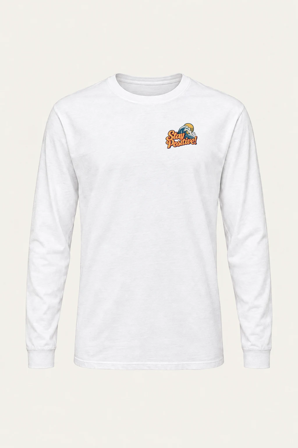 "Snorkeler And Shark" Unisex Longsleeve T-shirt | Gildan 2400