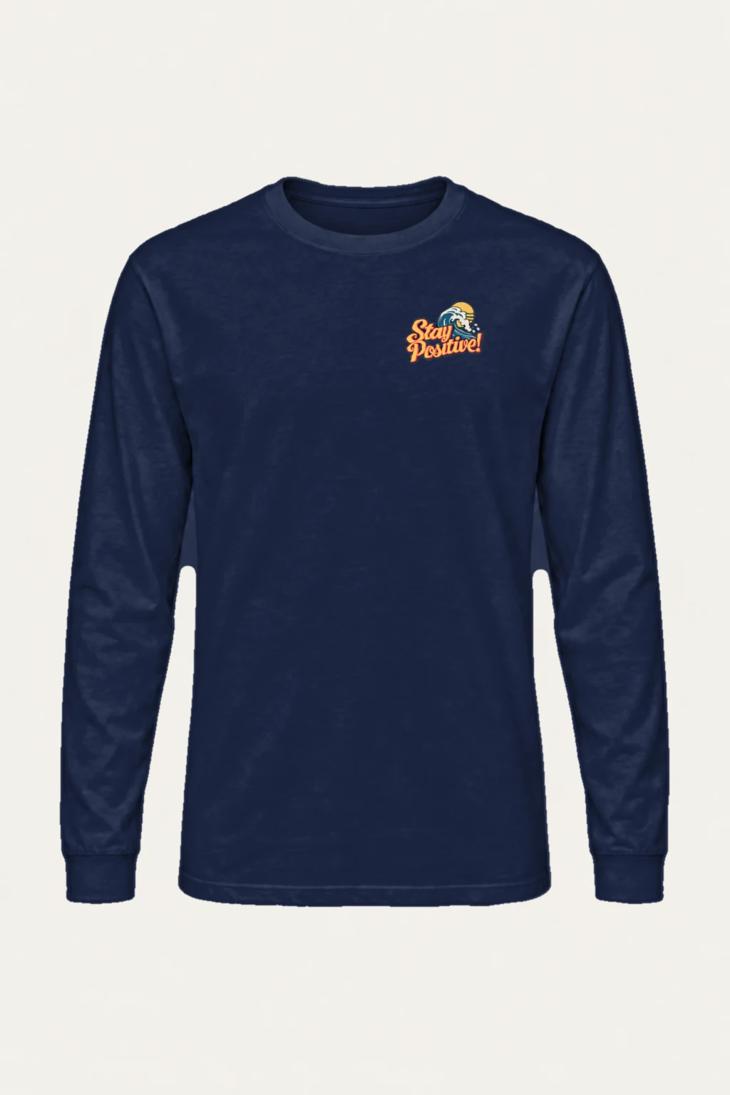 "Snorkeler And Shark" Unisex Longsleeve T-shirt | Gildan 2400
