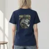 "Snow Leopard" Heavyweight Unisex Crewneck T-shirt