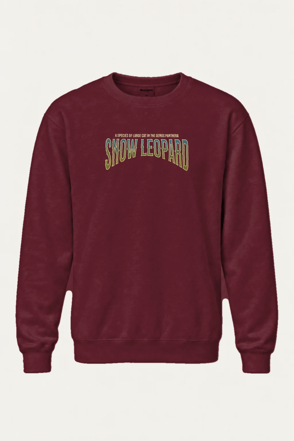 "Snow Leopard Type" Heavy Blend Unisex Crewneck Sweatshirt | Gildan 18000