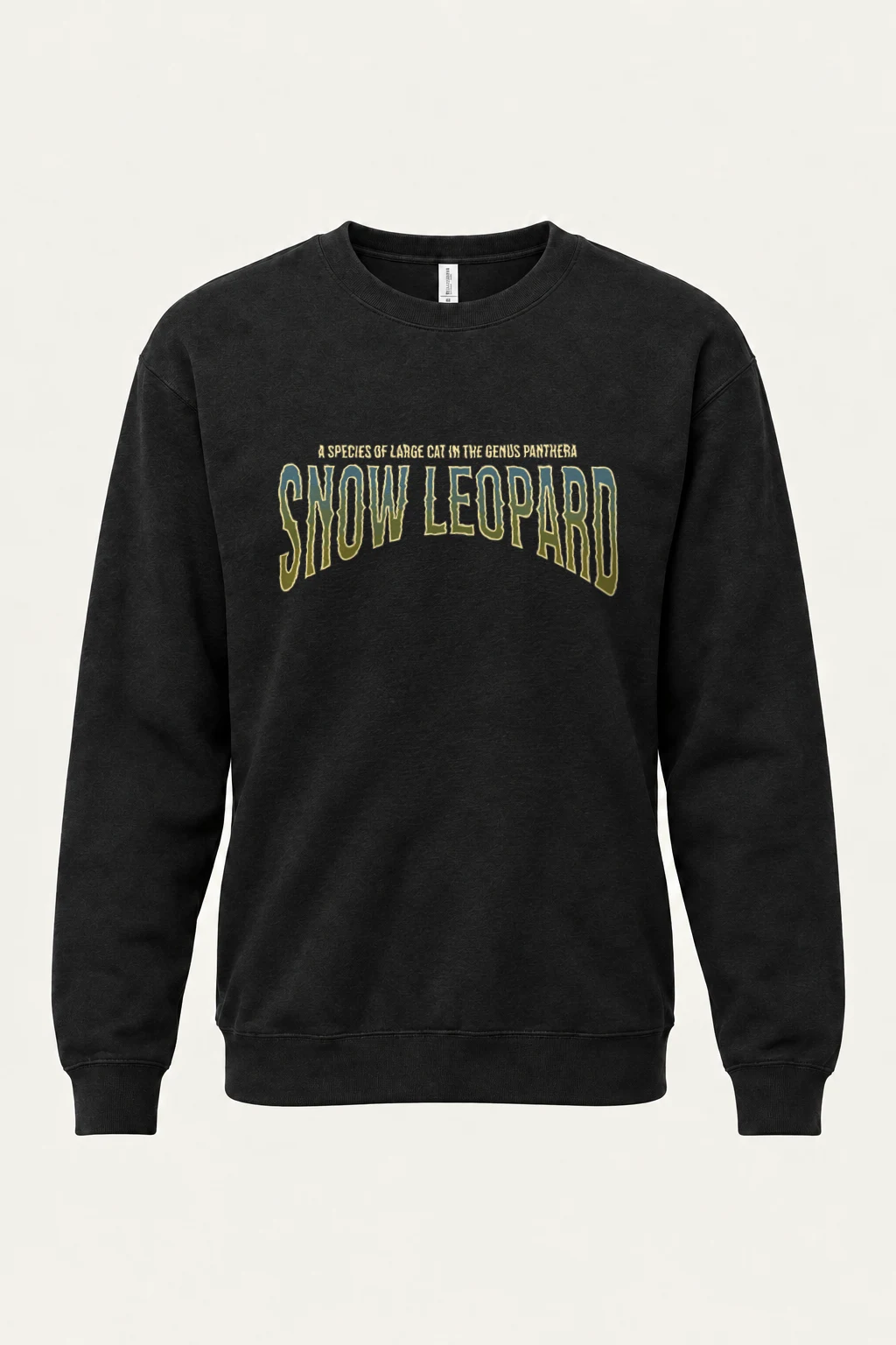 "Snow Leopard Type" Heavy Blend Unisex Crewneck Sweatshirt | Gildan 18000