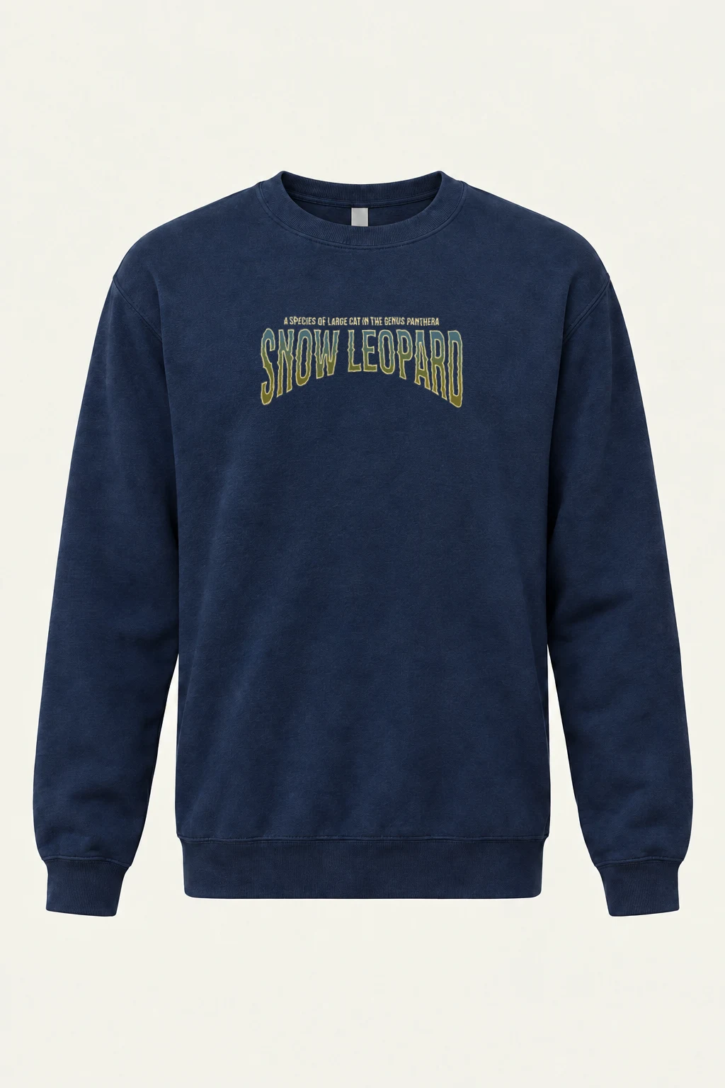 "Snow Leopard Type" Heavy Blend Unisex Crewneck Sweatshirt | Gildan 18000