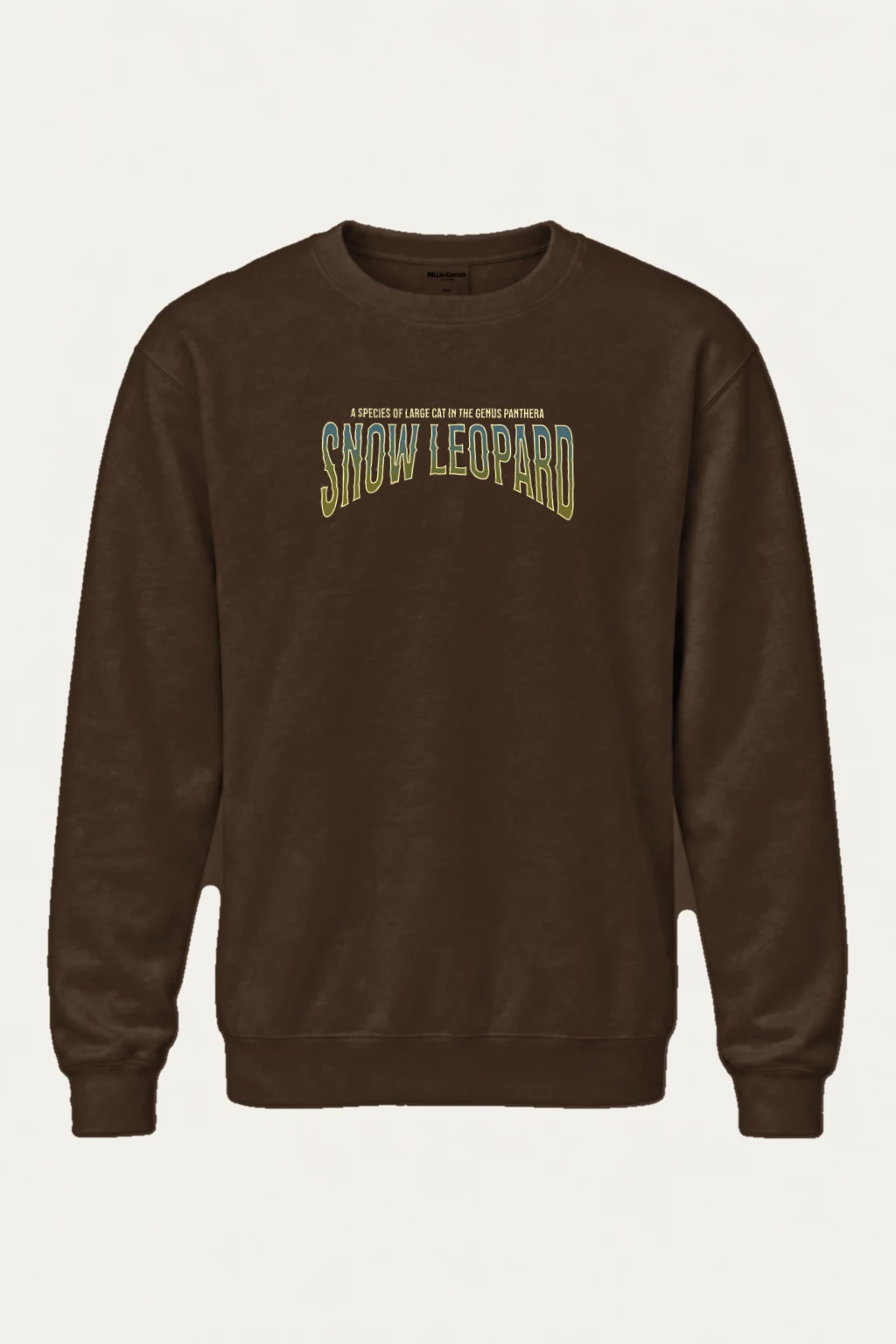 "Snow Leopard Type" Heavy Blend Unisex Crewneck Sweatshirt | Gildan 18000