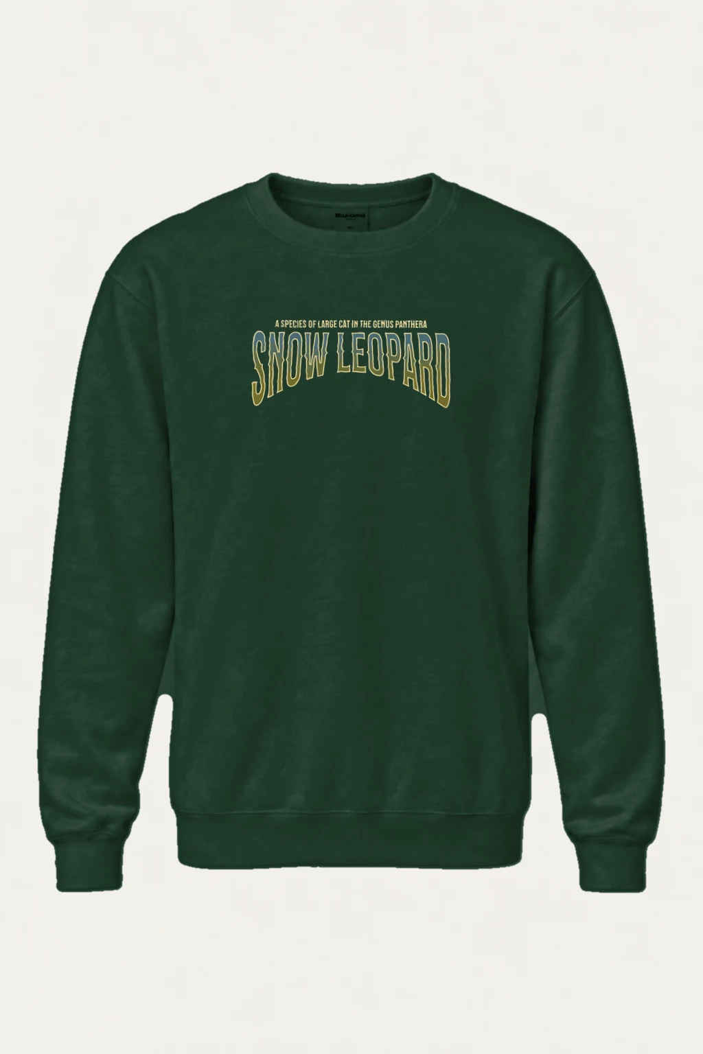 "Snow Leopard Type" Heavy Blend Unisex Crewneck Sweatshirt | Gildan 18000