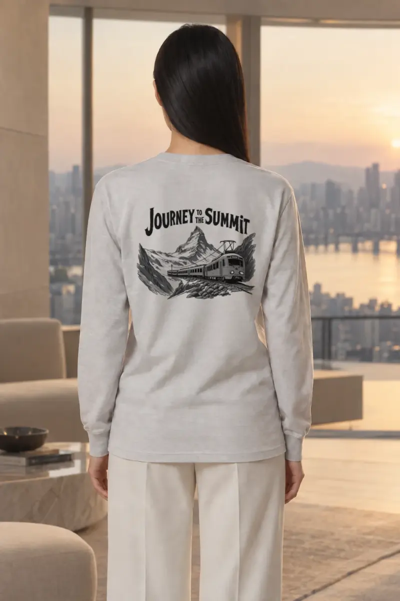 "Snowline Express" Unisex Longsleeve T-shirt | Gildan 2400