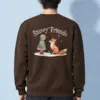 "Snowy Friends" Heavy Blend Unisex Crewneck Sweatshirt