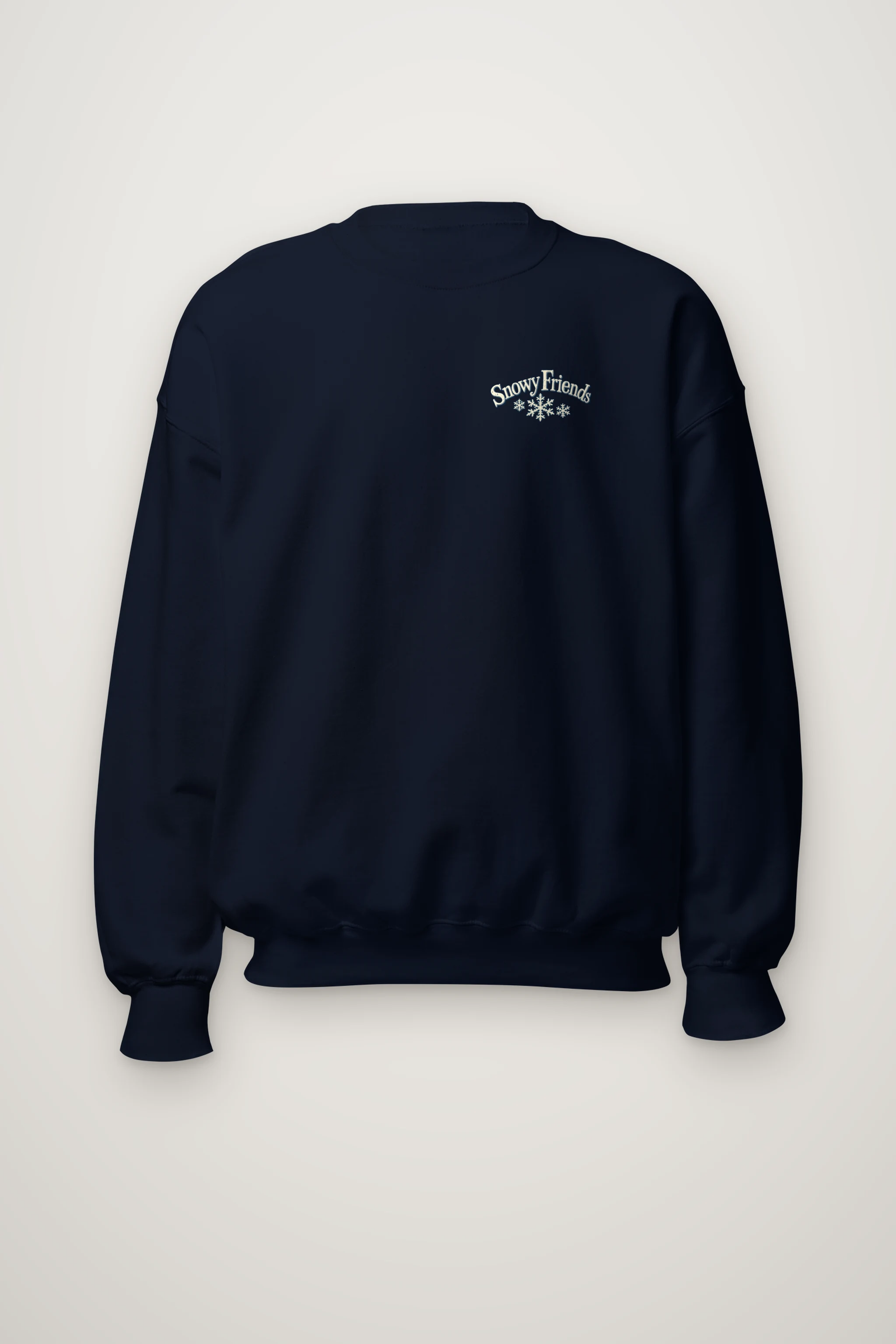 "Snowy Friends" Heavy Blend Unisex Crewneck Sweatshirt