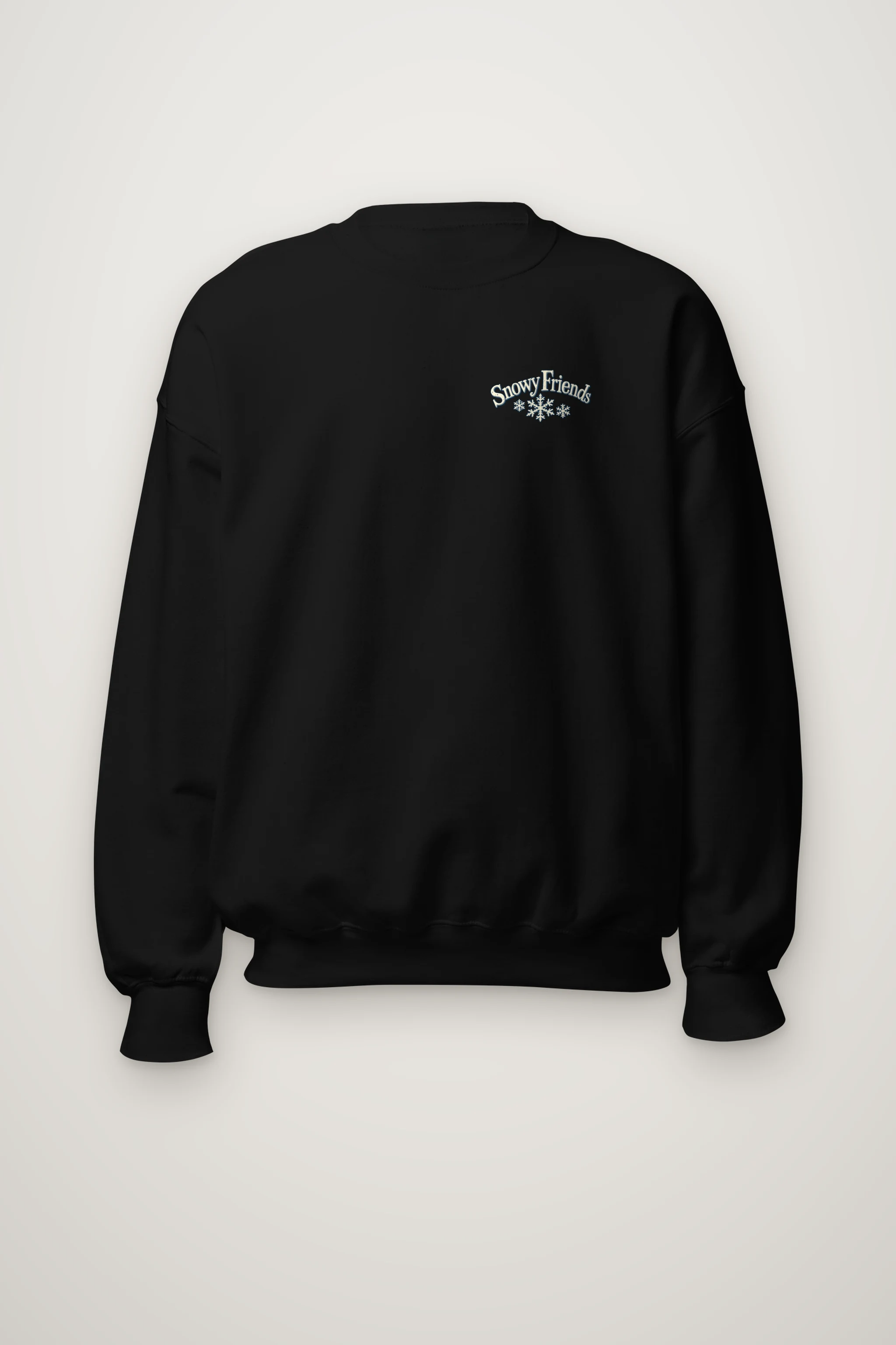 "Snowy Friends" Heavy Blend Unisex Crewneck Sweatshirt