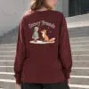 "Snowy Friends" Unisex Longsleeve T-shirt | Gildan 2400