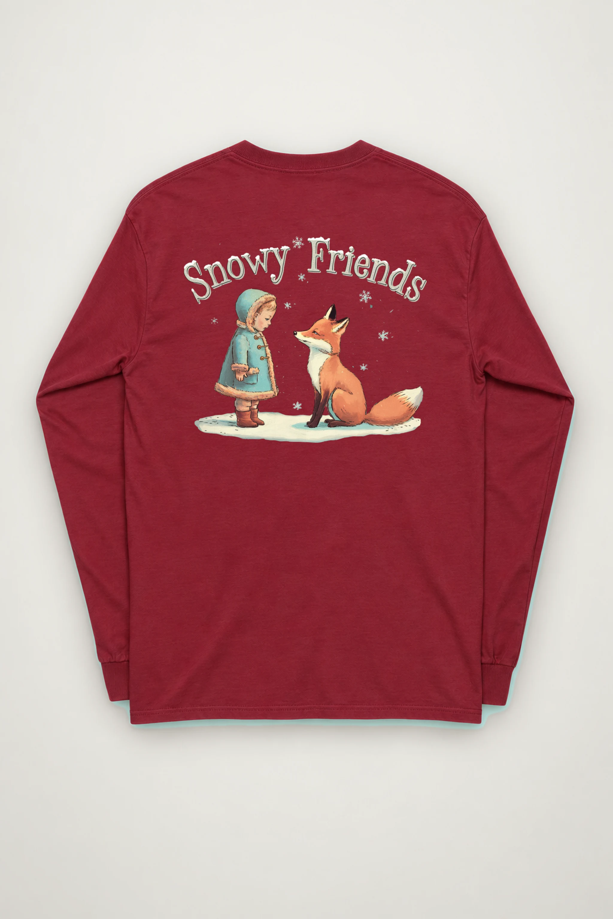"Snowy Friends" Unisex Longsleeve T-shirt
