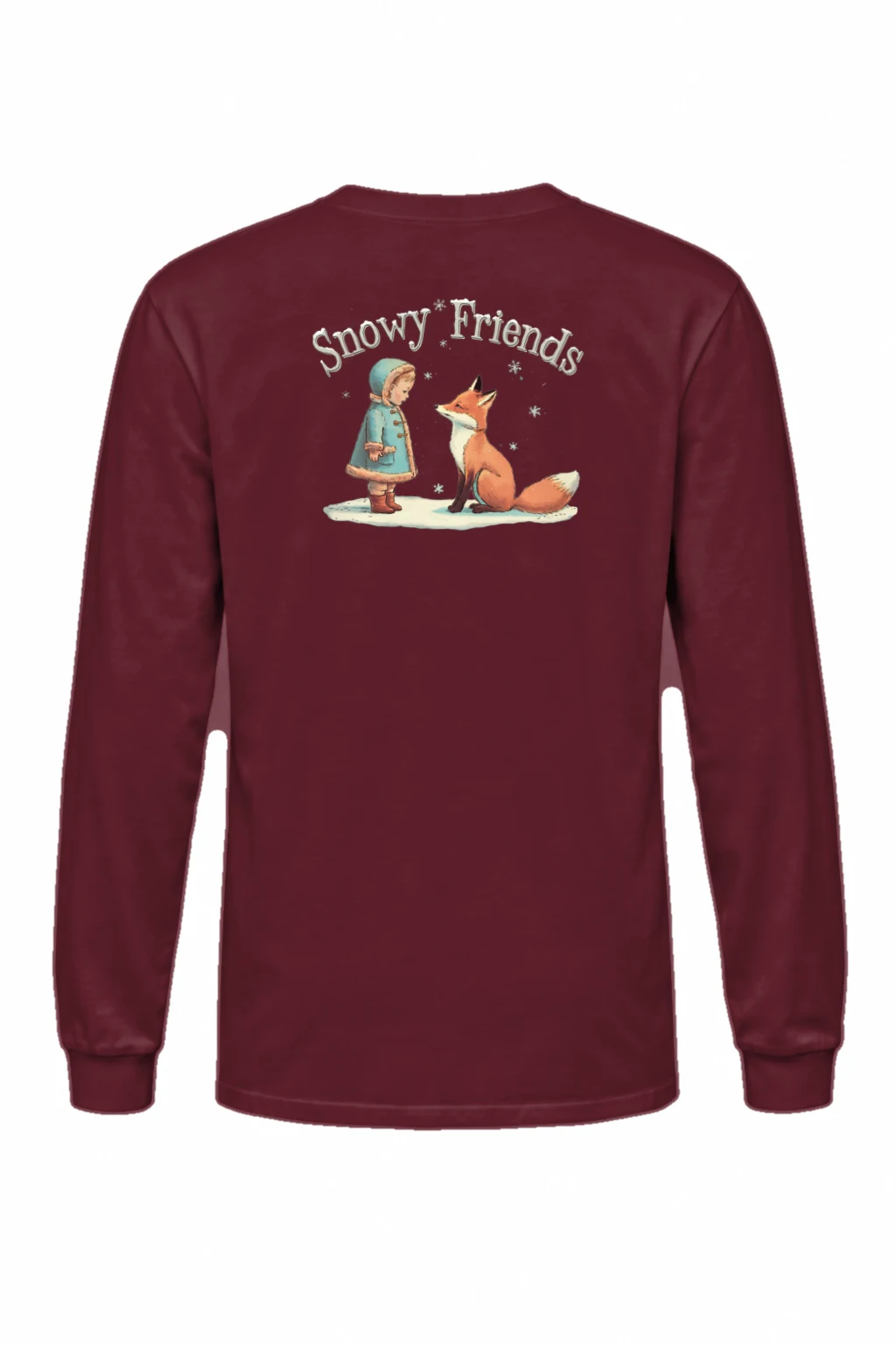 "Snowy Friends" Unisex Longsleeve T-shirt | Gildan 2400
