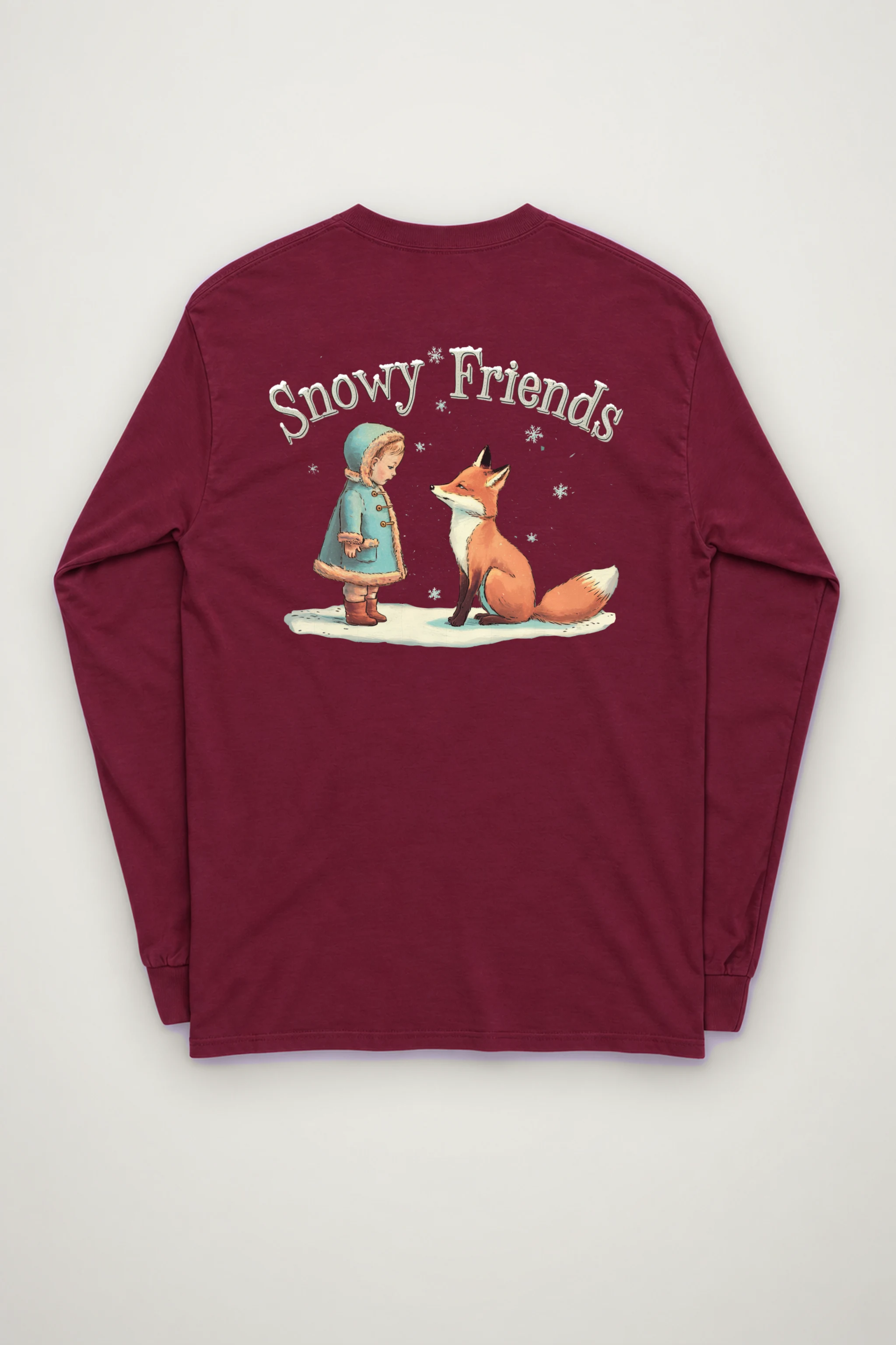 "Snowy Friends" Unisex Longsleeve T-shirt